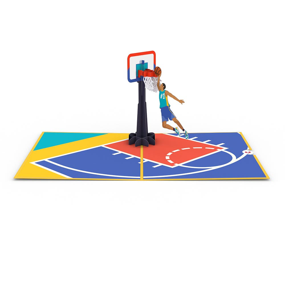 Dad's Slam Dunk Pop-Up Card、mySite、solidvoid