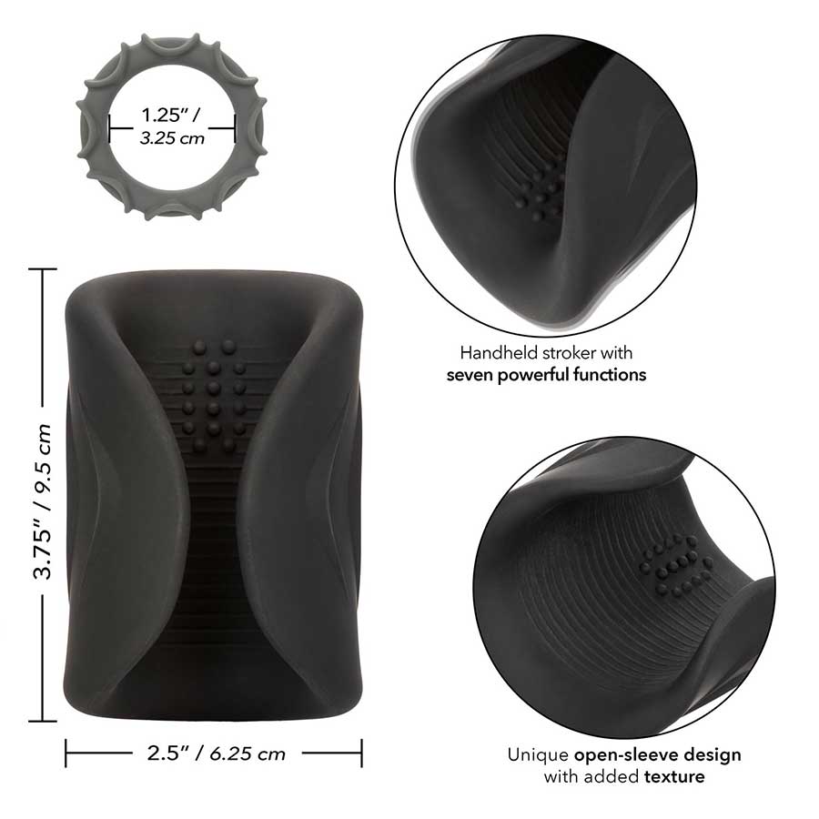 Optimum Power Pro Stroker Silicone Rechargeable Masturbator、mySite、bottomscart