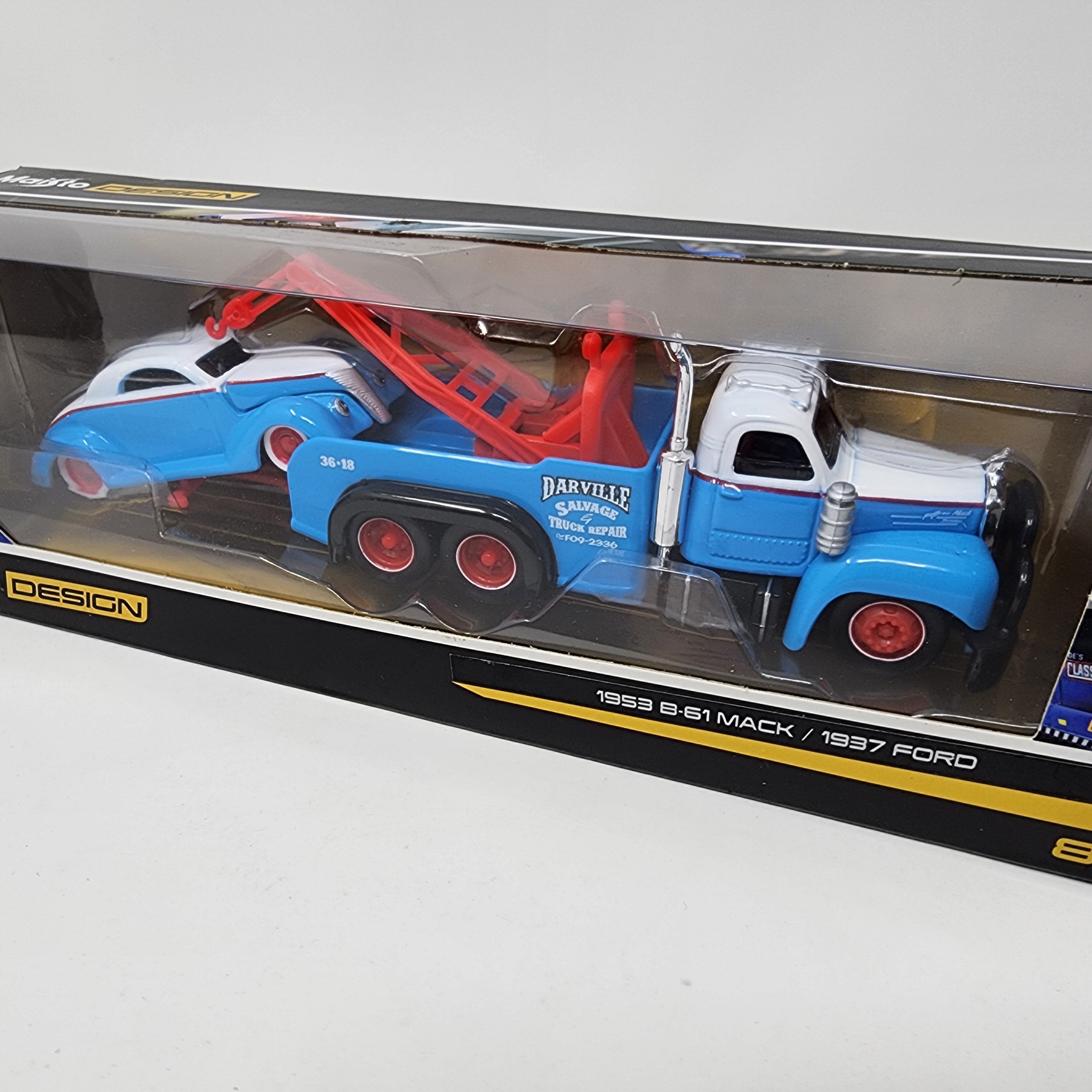 1953 B-61 Mack / 1937 Ford * Maisto Design Transport、mySite、hgirdovlk