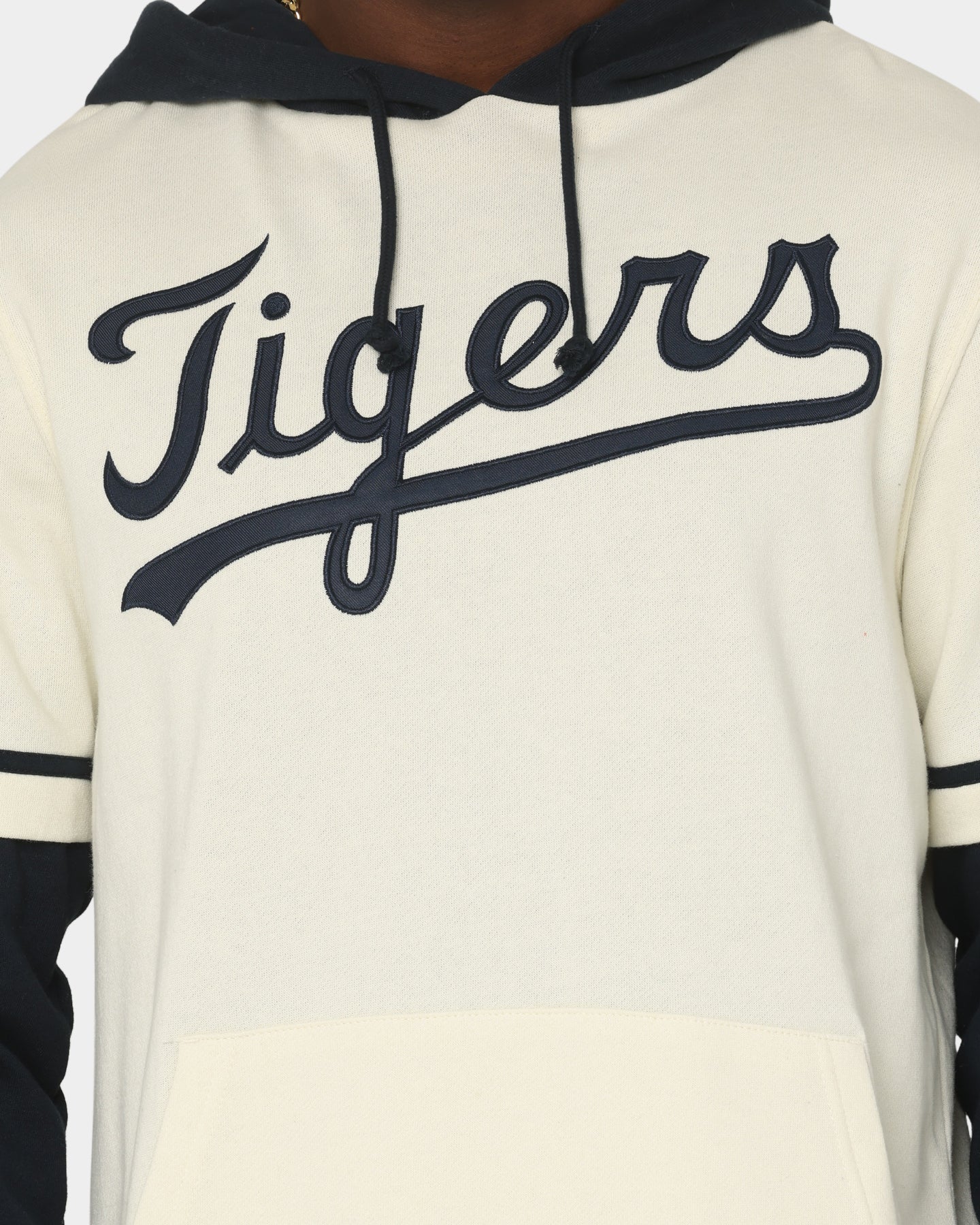 47 Brand Detroit Tigers Shortstop Hoodie Cream、mySite、zt4zffjzw