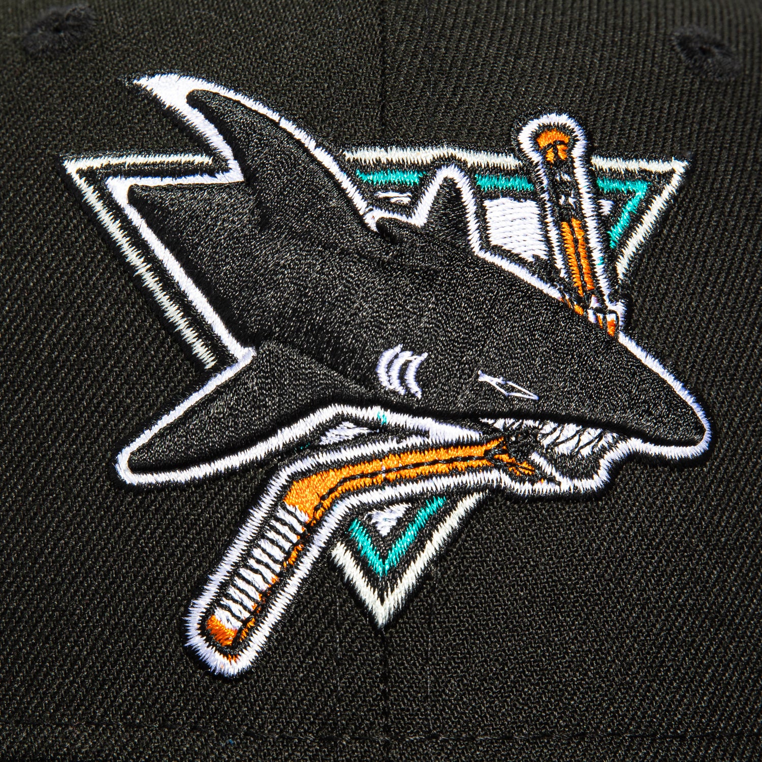 New Era 59Fifty San Jose Sharks 30th Anniversary Patch Hat - Black、mySite、vikingsvslions