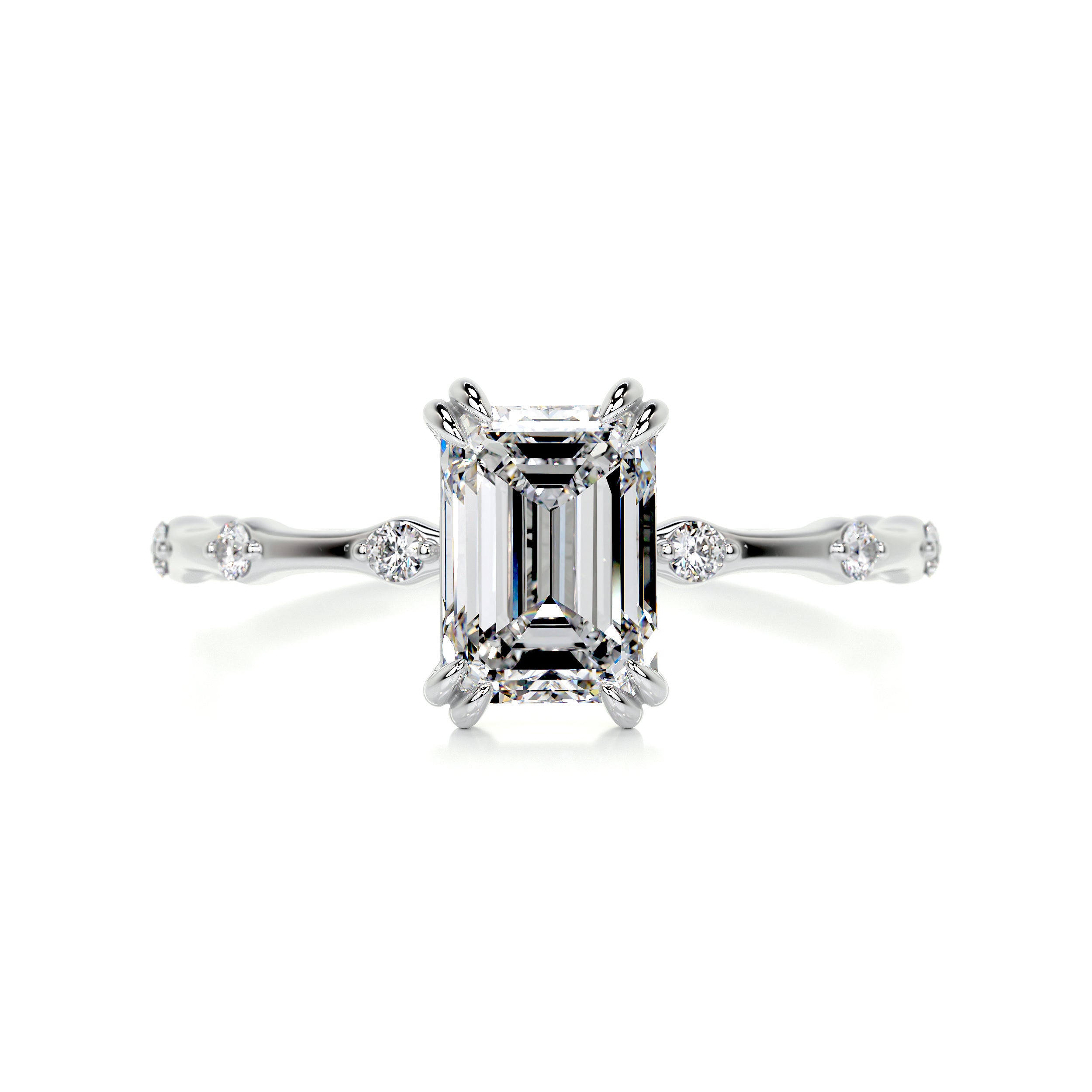 Wilma Diamond Engagement Ring -18K White Gold、mySite、hinf8tx79