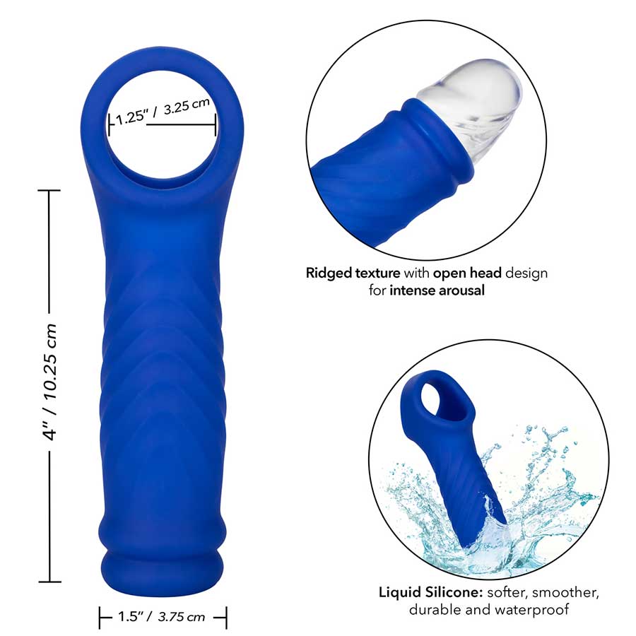 Admiral Liquid Silicone Blue Wave Cock Sheath Girth Enhancer、mySite、bottomscart