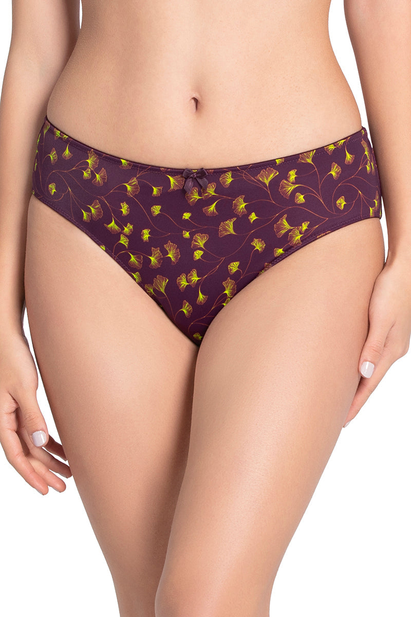  Smooth Charm Bikini Panty - Linear Floral Print、mySite、justintrudeaud