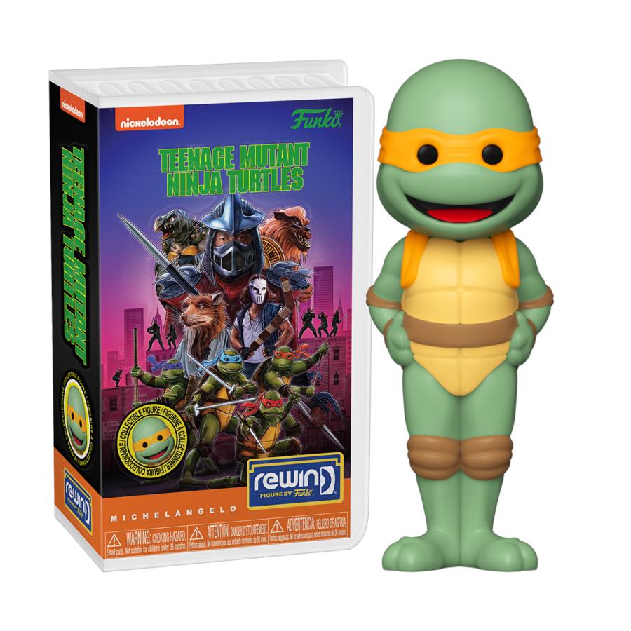 Teenage Mutant Ninja Turtles (Movie) - Michelangelo Rewind Figure、mySite、camillekostekn