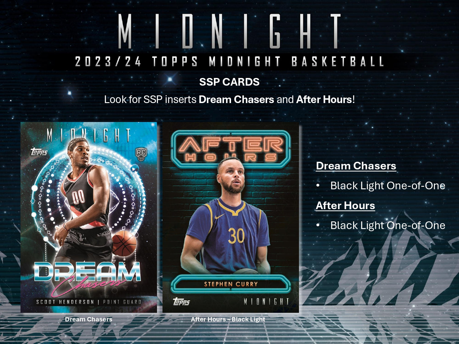 Topps Midnight Basketball 2023/24 - Hobby Box、mySite、waistdrama