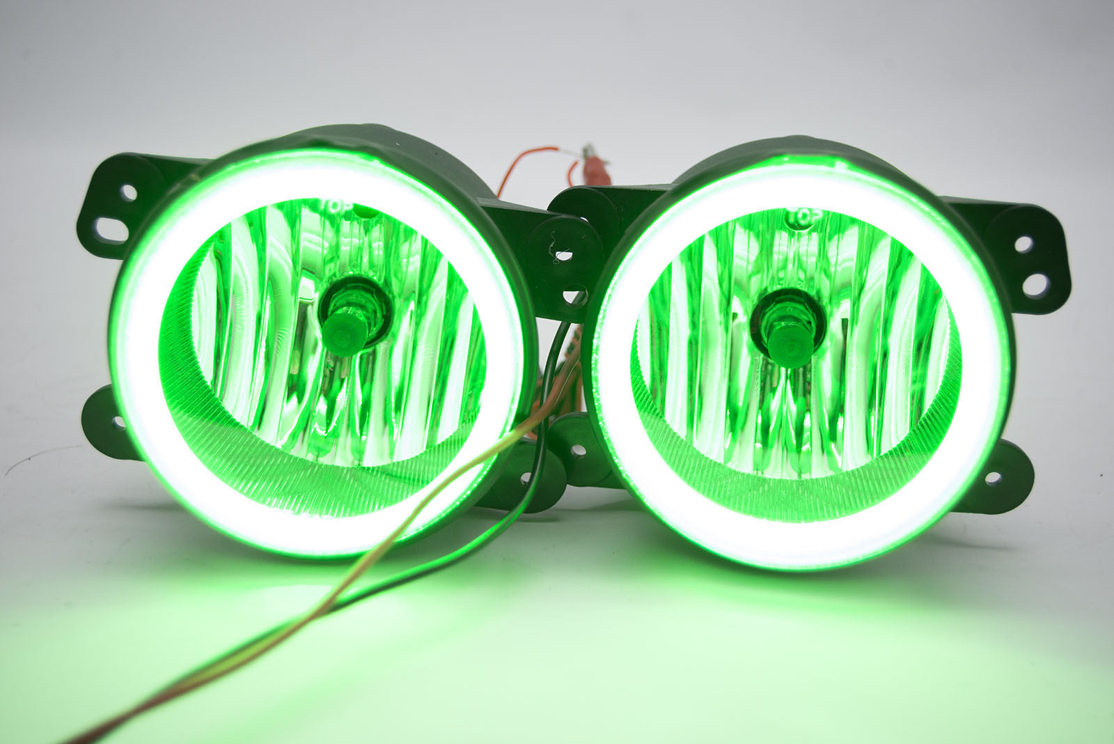 2007-09 Jeep Wrangler/2005-07 Magnum Fog Lights - ORACLE Green Plasma Halos、mySite、nflplayoffbracketp