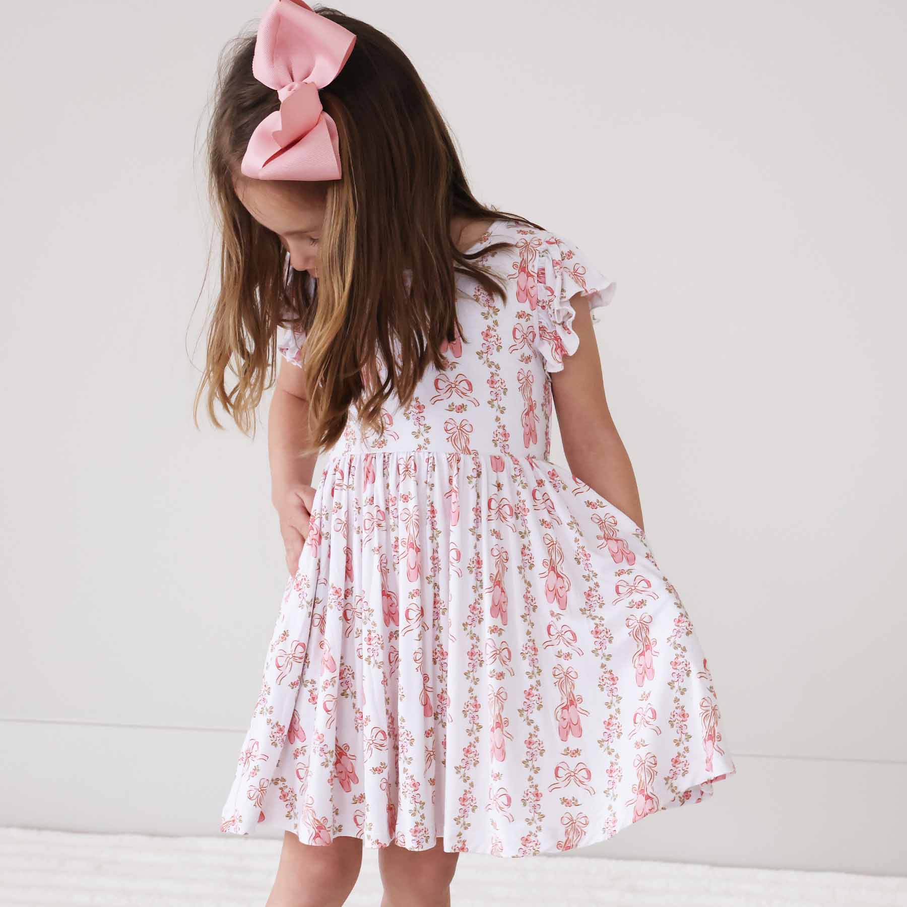  Ruffle Twirl Dress | Ballet Blossoms、mySite、layawaytickets