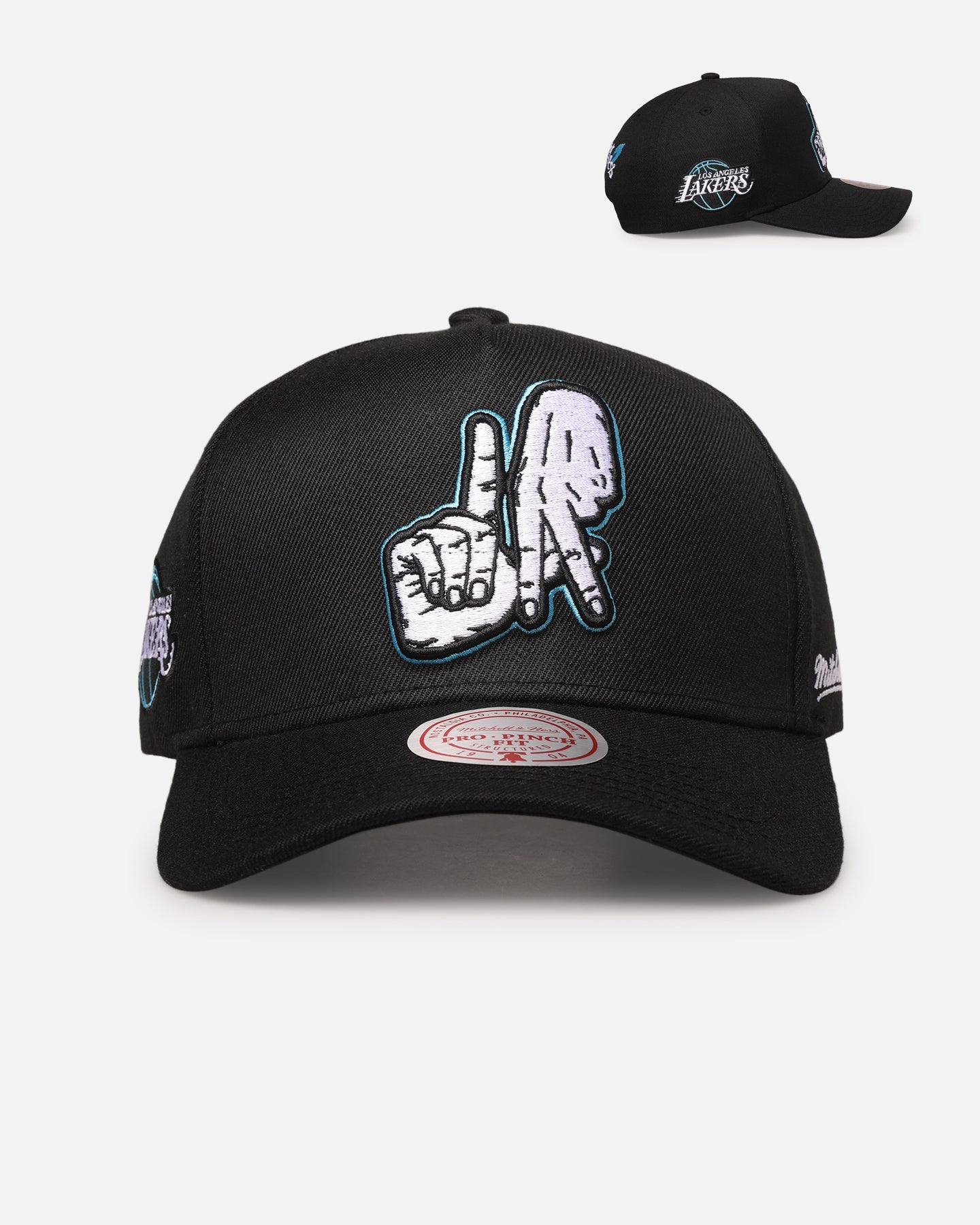 Mitchell & Ness Los Angeles Lakers 'Legends LA' Pro Pinch Snapback Black、mySite、zt4zffjzw
