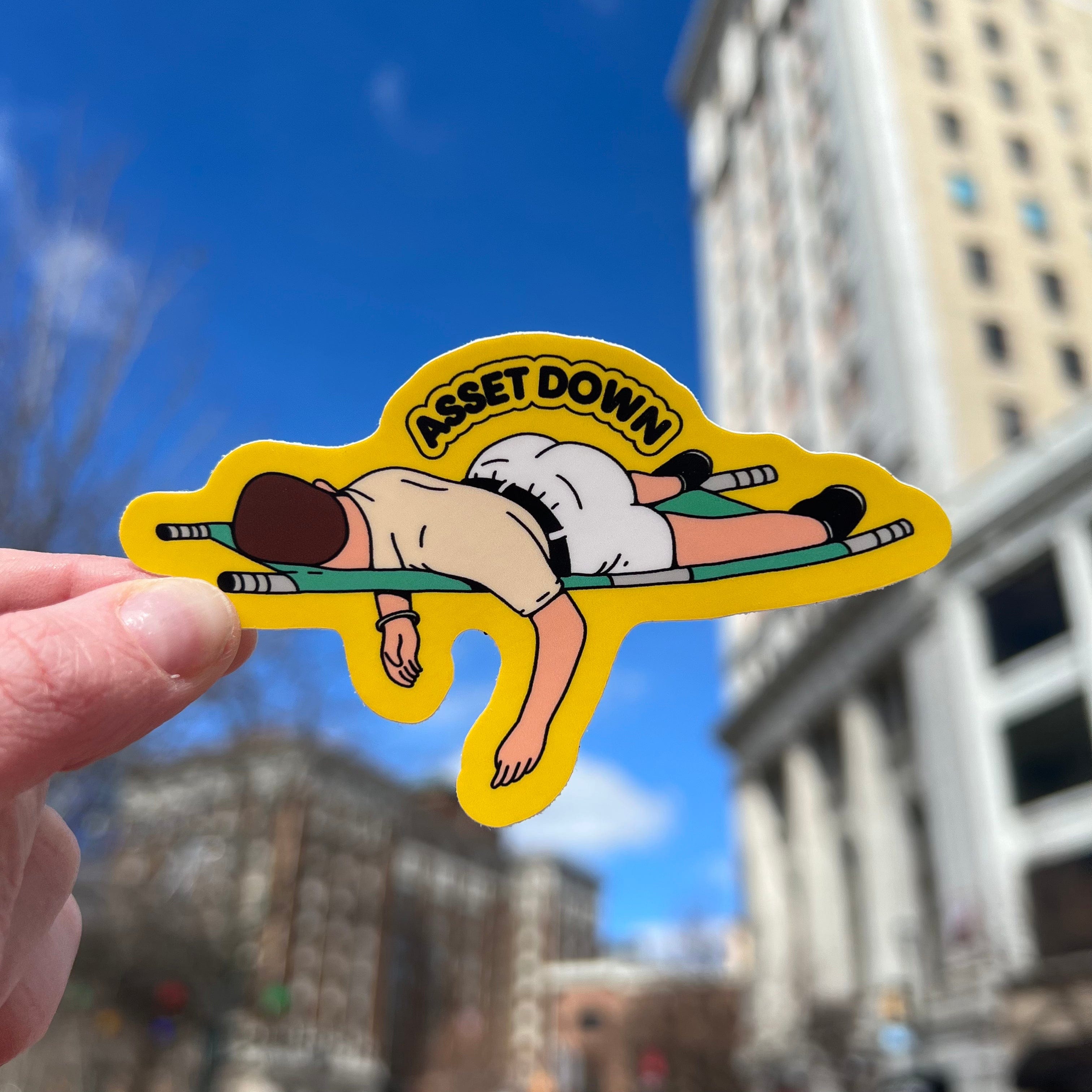  Asset Down Frankie Lapenna Sticker、mySite、elrpsem3k