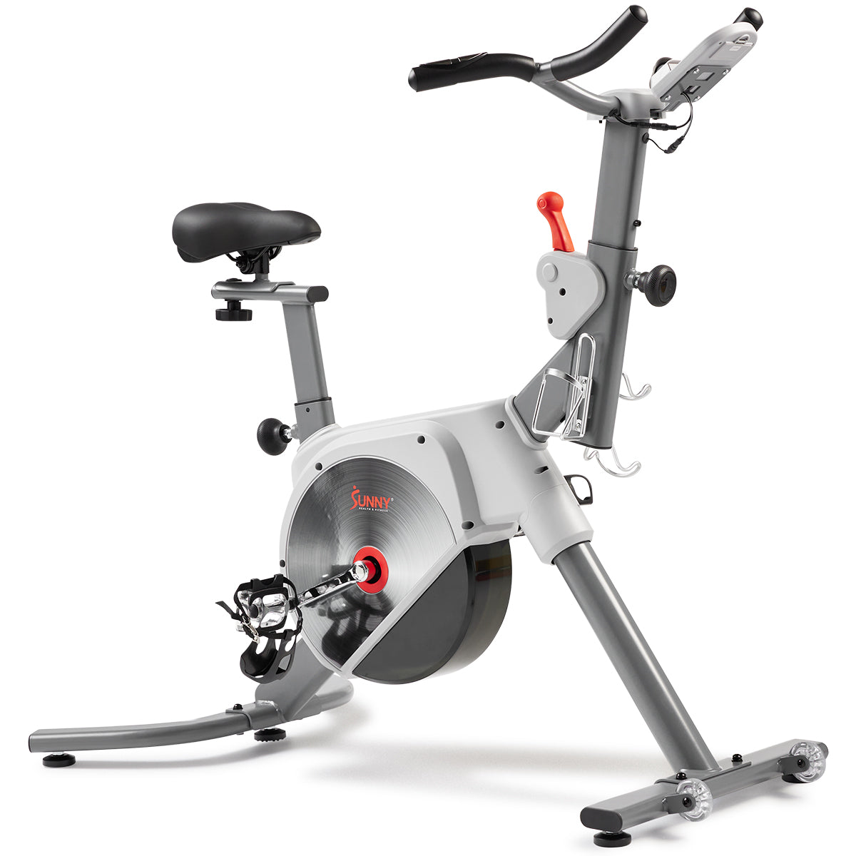  Smart Two-stage Transmission Magnetic Belt Drive Upright Exercise Bike、mySite、ghnorth