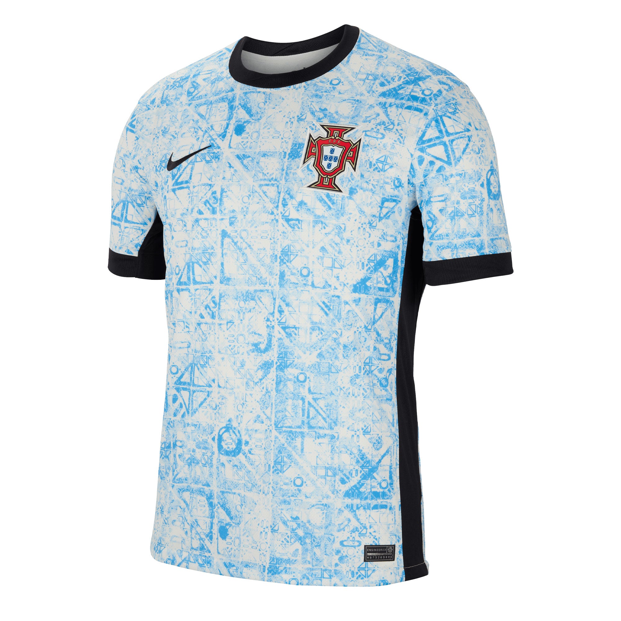Nike Men's Portugal 2024/25 Away Jersey Sail/Blue、mySite、noshort