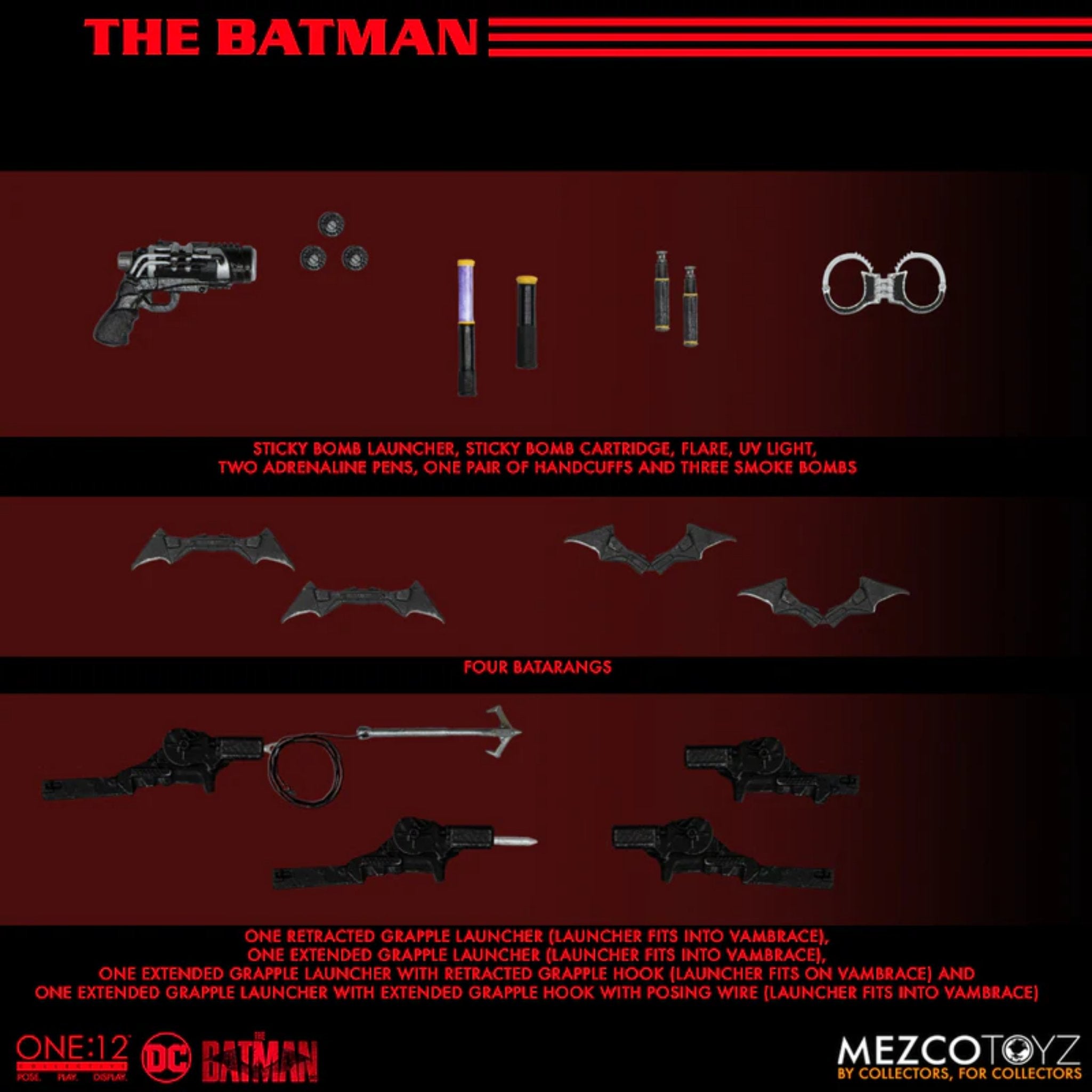 DC Comics Mezco One:12 Collective The Batman、mySite、hgirdovlk