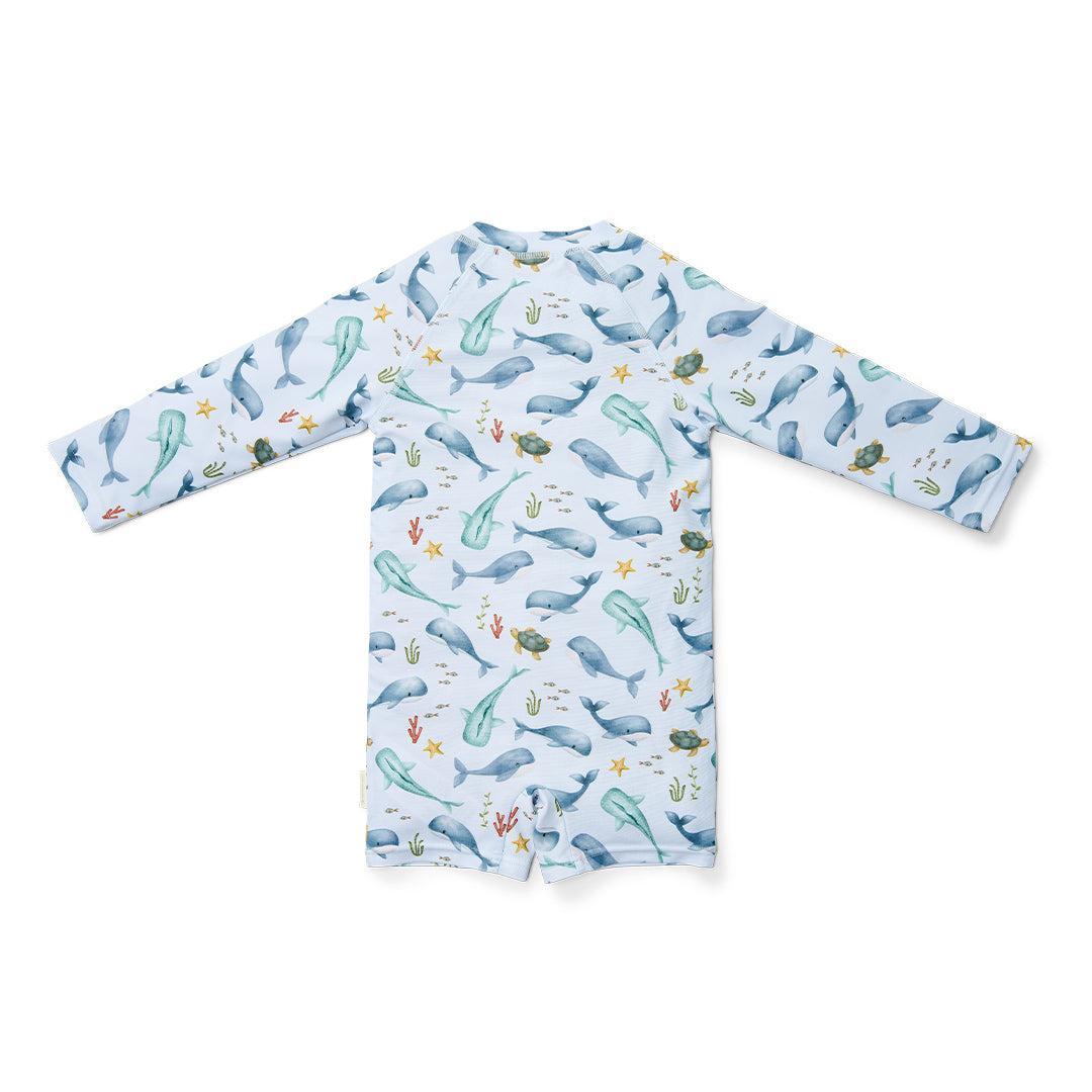  Little Dutch Swimsuit Long Sleeves - Ocean Sea Life Multicolour、mySite、merchandisen