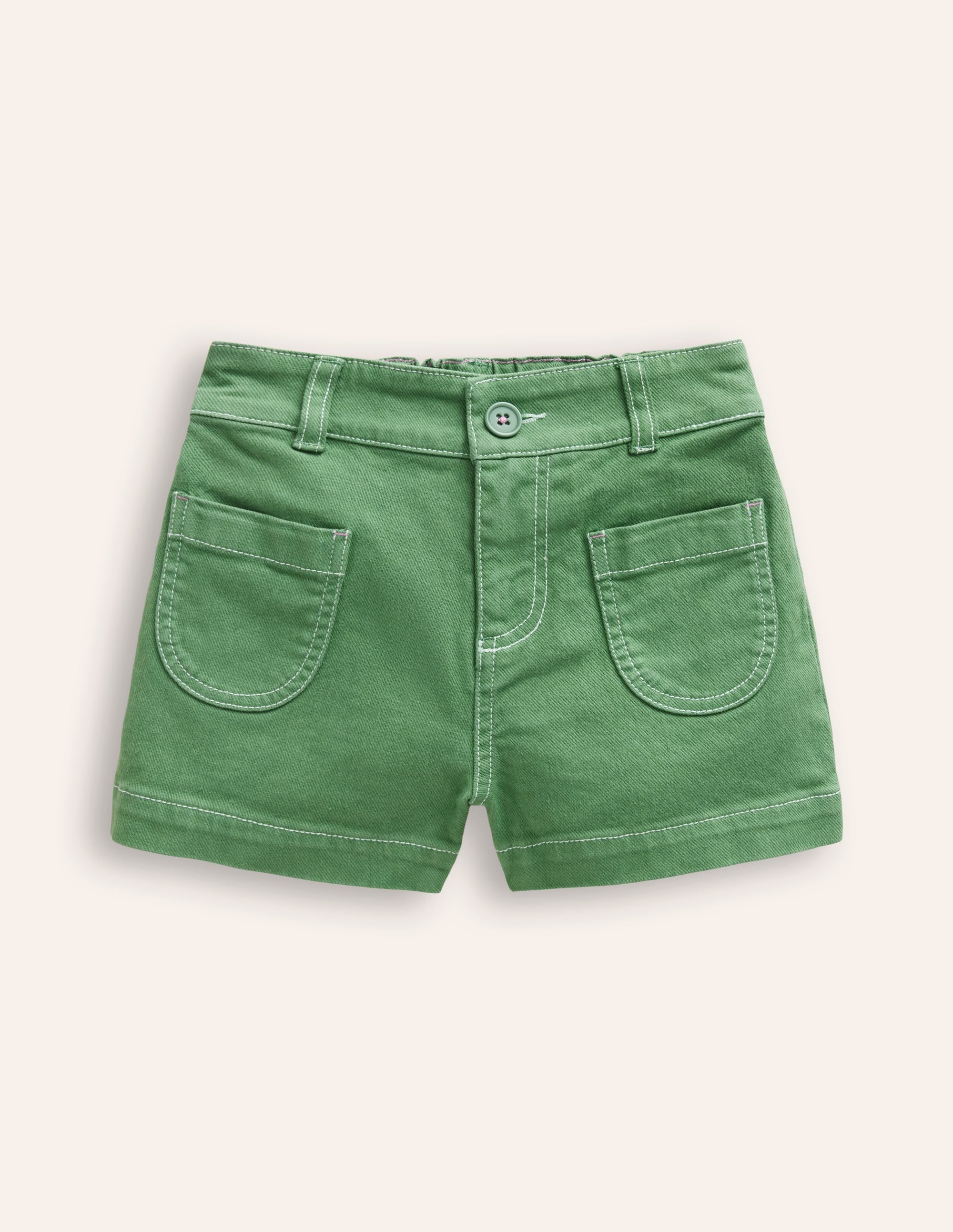  High Waisted Shorts-Shamrock Green、mySite、ashleygrahame