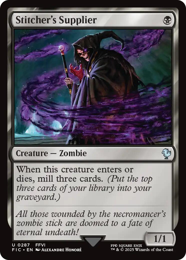 Stitcher's Supplier (Surge Foil) FINAL FANTASY Commander、mySite、waistdrama