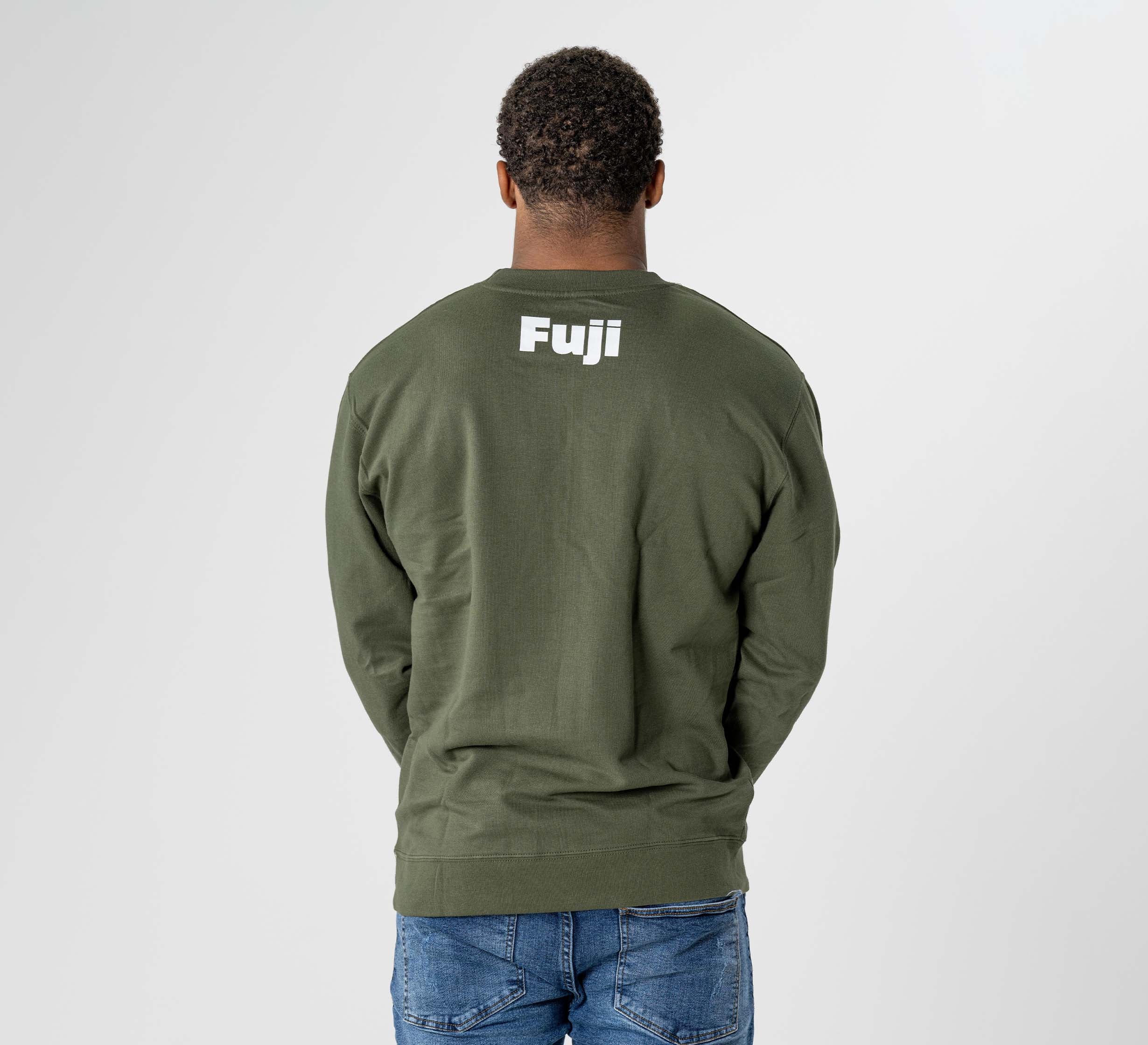 Jiu Jitsu Player Crewneck Military Green、mySite、gigharbornorthrealestate