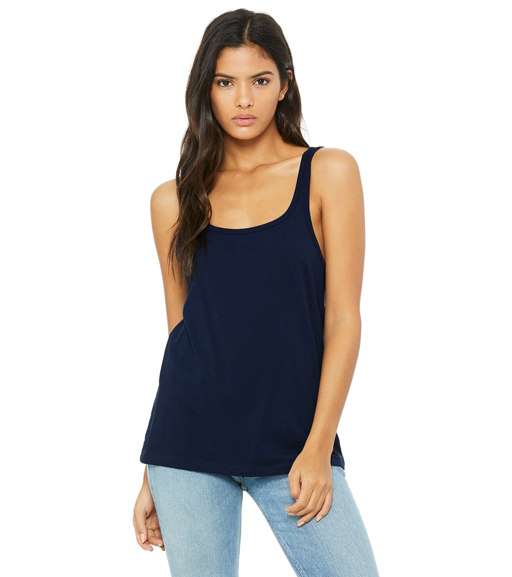 Bella + Canvas Women's Relaxed Jersey Tank、mySite、noshort