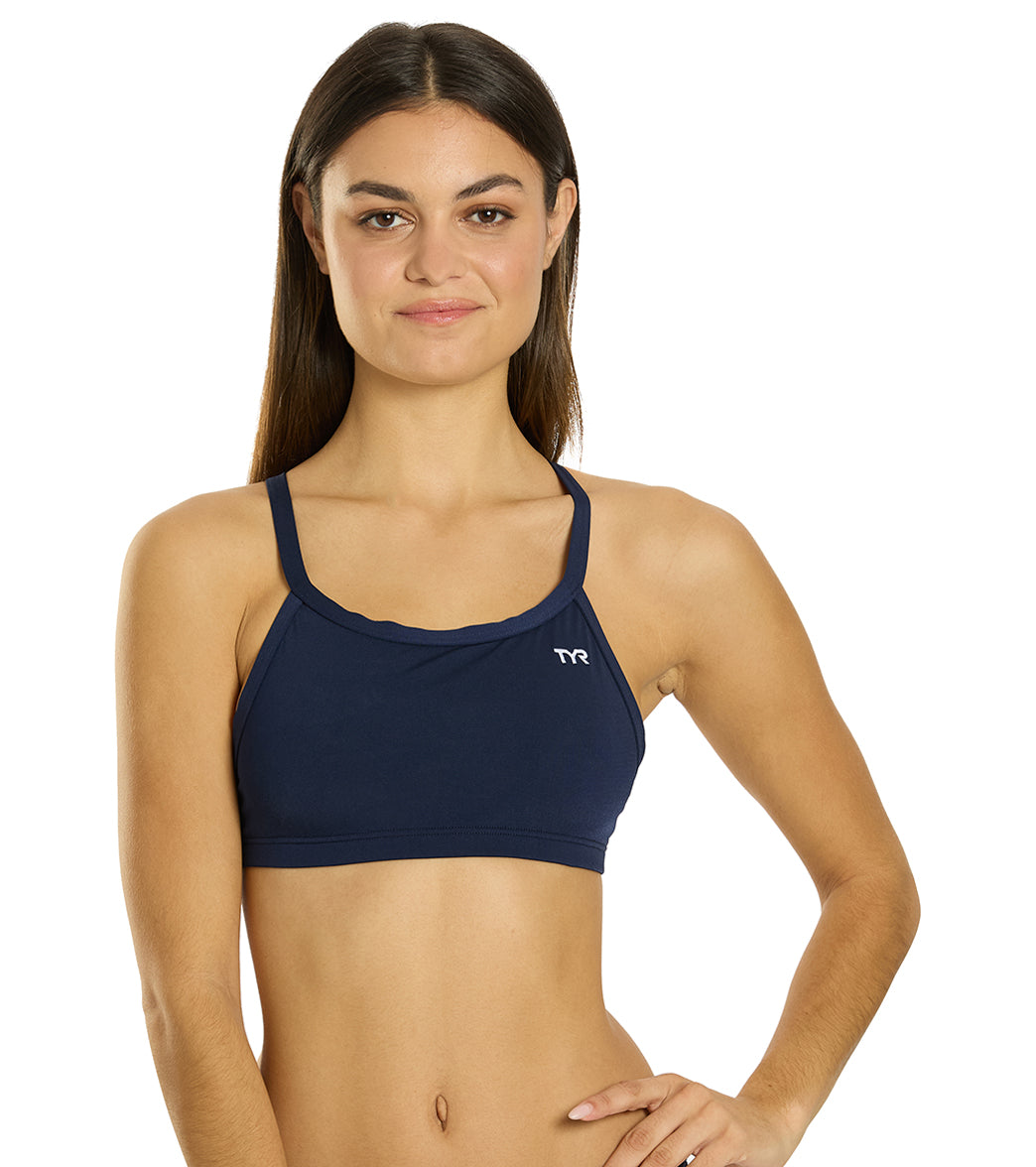 TYR Women's Solid Durafast One Diamondfit Bikini Top、mySite、noshort