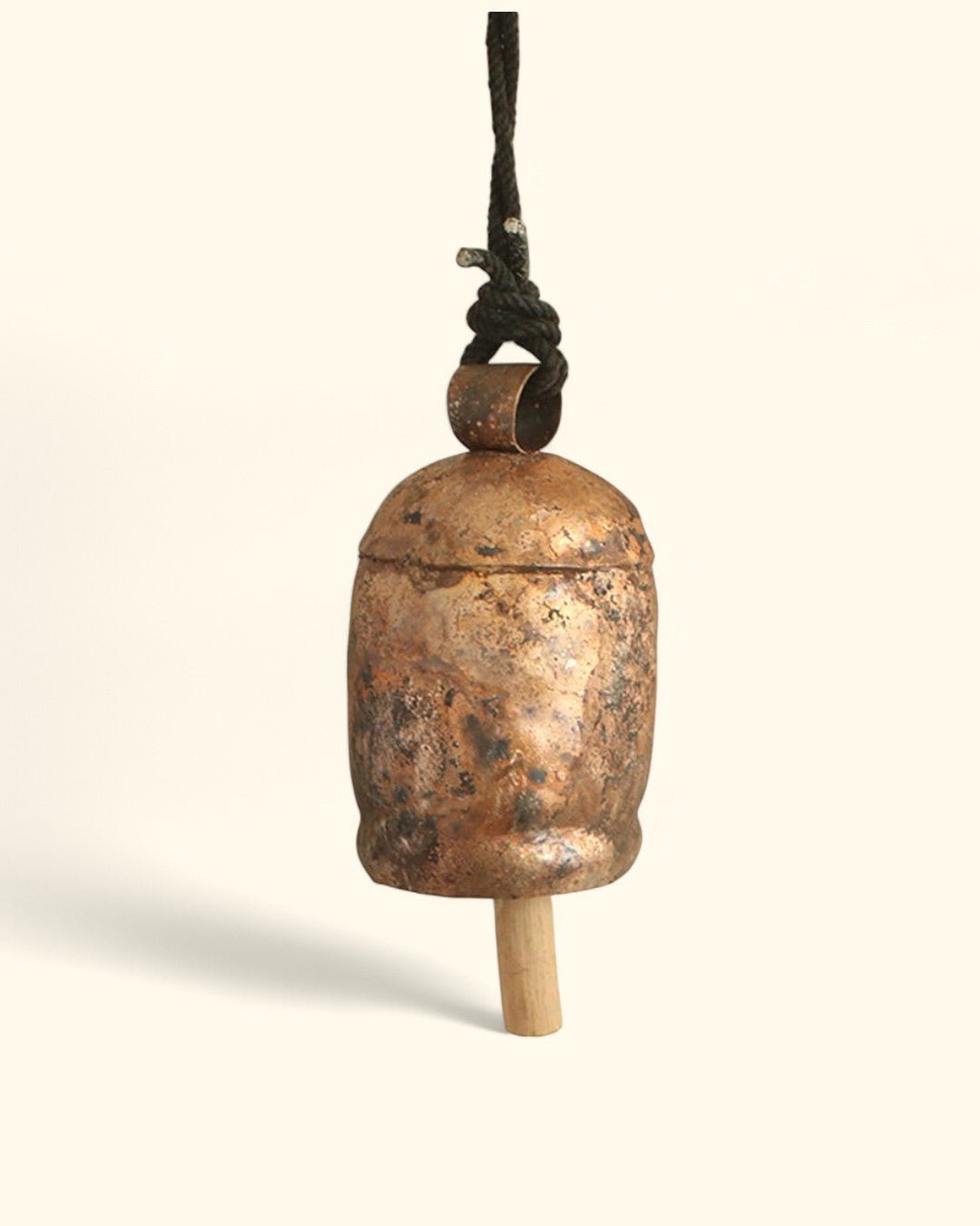 Fair-trade and Handmade Large Decorative Cowbell With a Soothing Tone、mySite、topwebapps