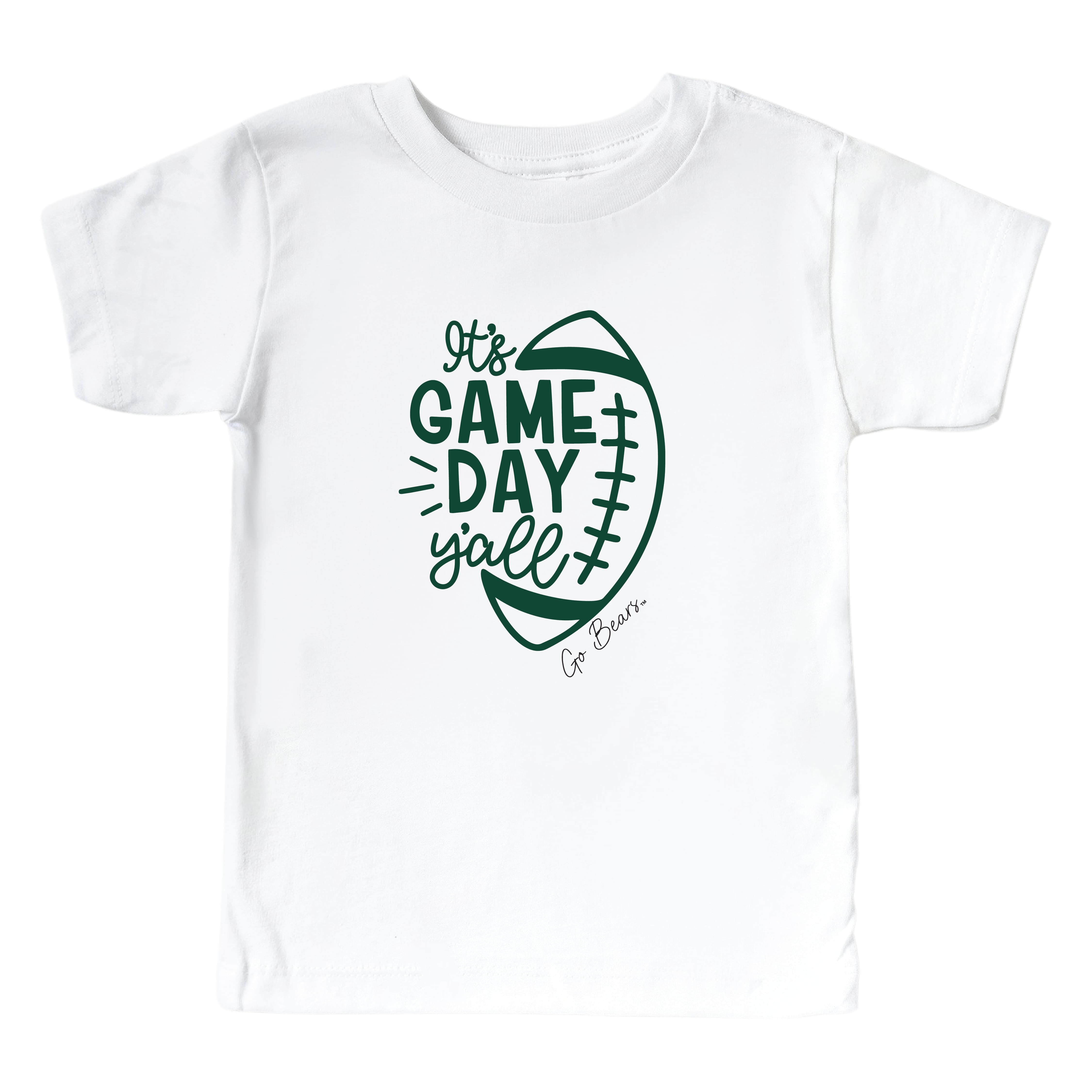  Baylor University | Footballs & Bows Kids Graphic Tee、mySite、layawaytickets