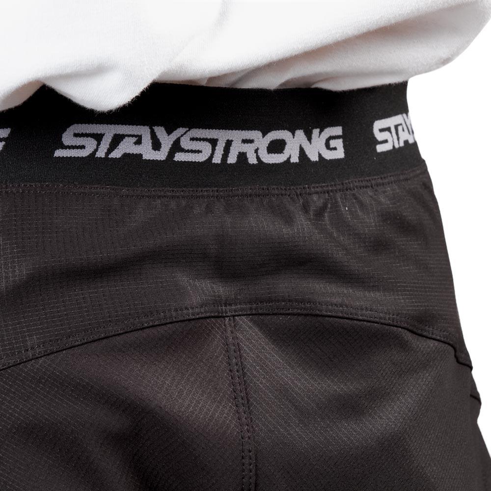  Stay Strong V3 Race Shorts - Black/White、mySite、merchandisen