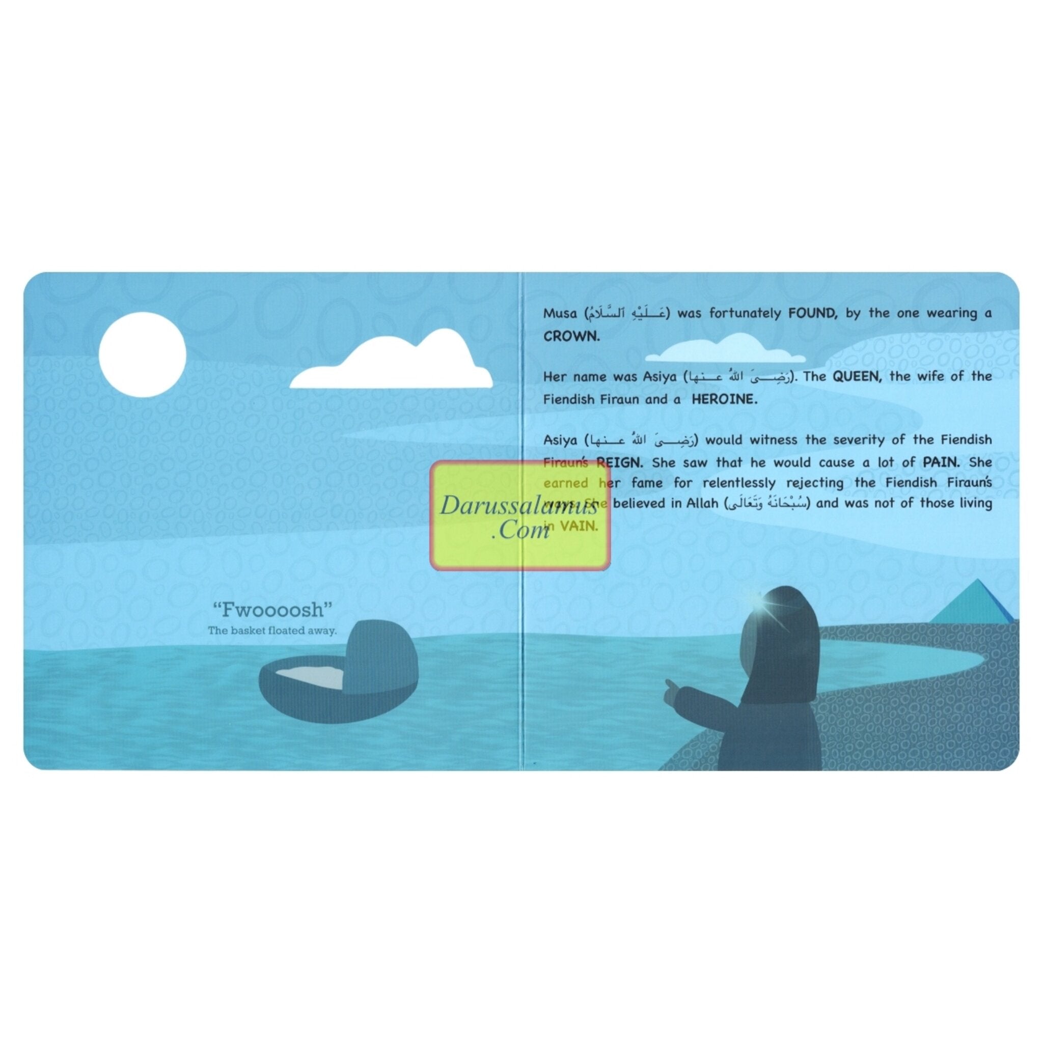 Prophet Musa (AS) Meets the Fiendish Firaun- Life Story Board Book for Children、mySite、topwebapps