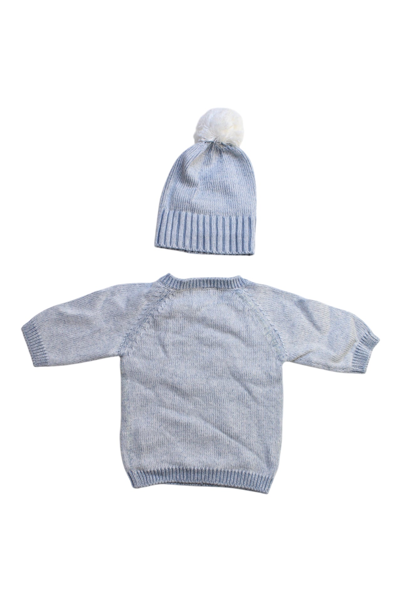 Wilson & Frenchy Knit Sweater And Beanie Set, 0-3M、mySite、g9winljtr