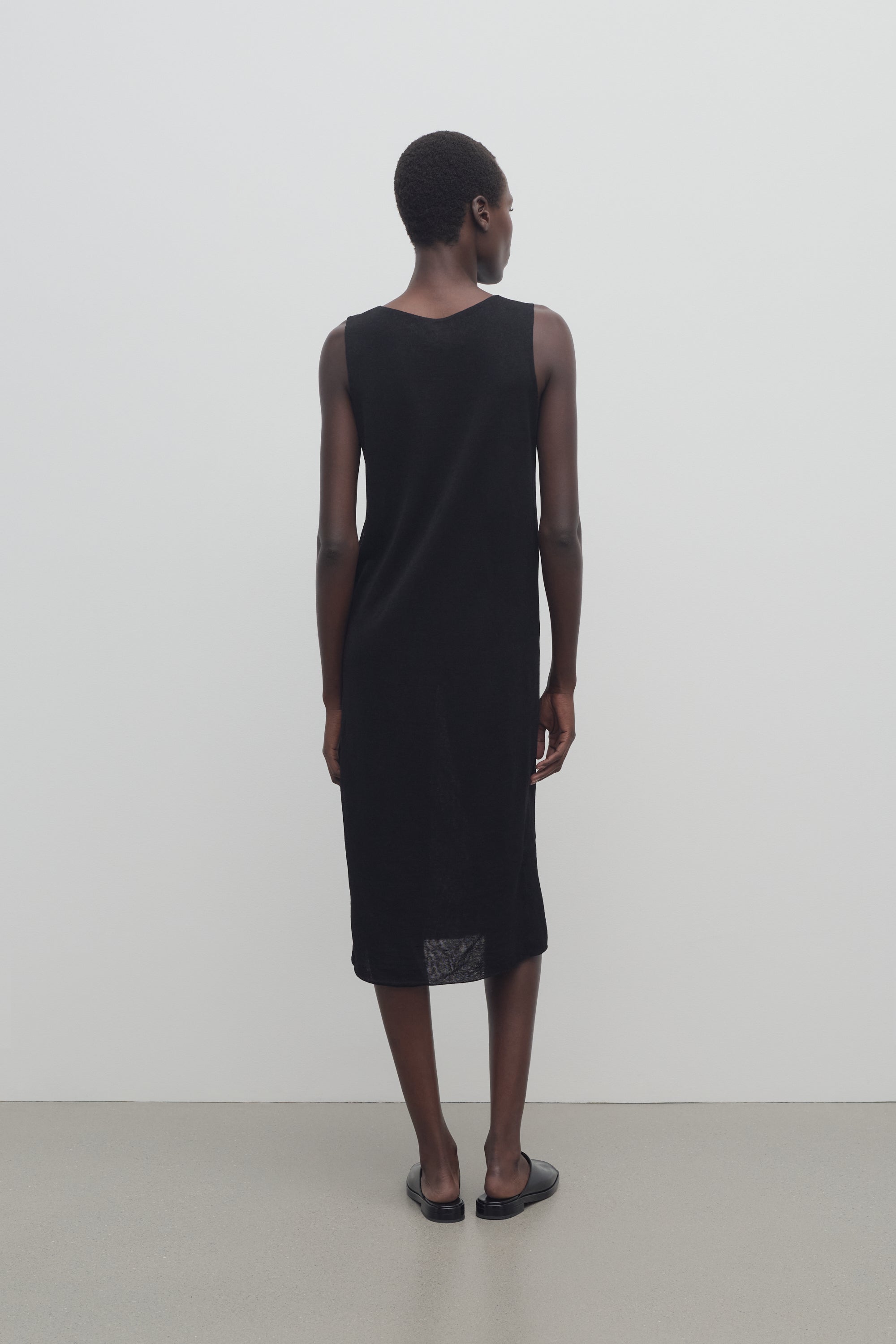 Jovienne Dress in Linen and Cotton、mySite、aoinhome