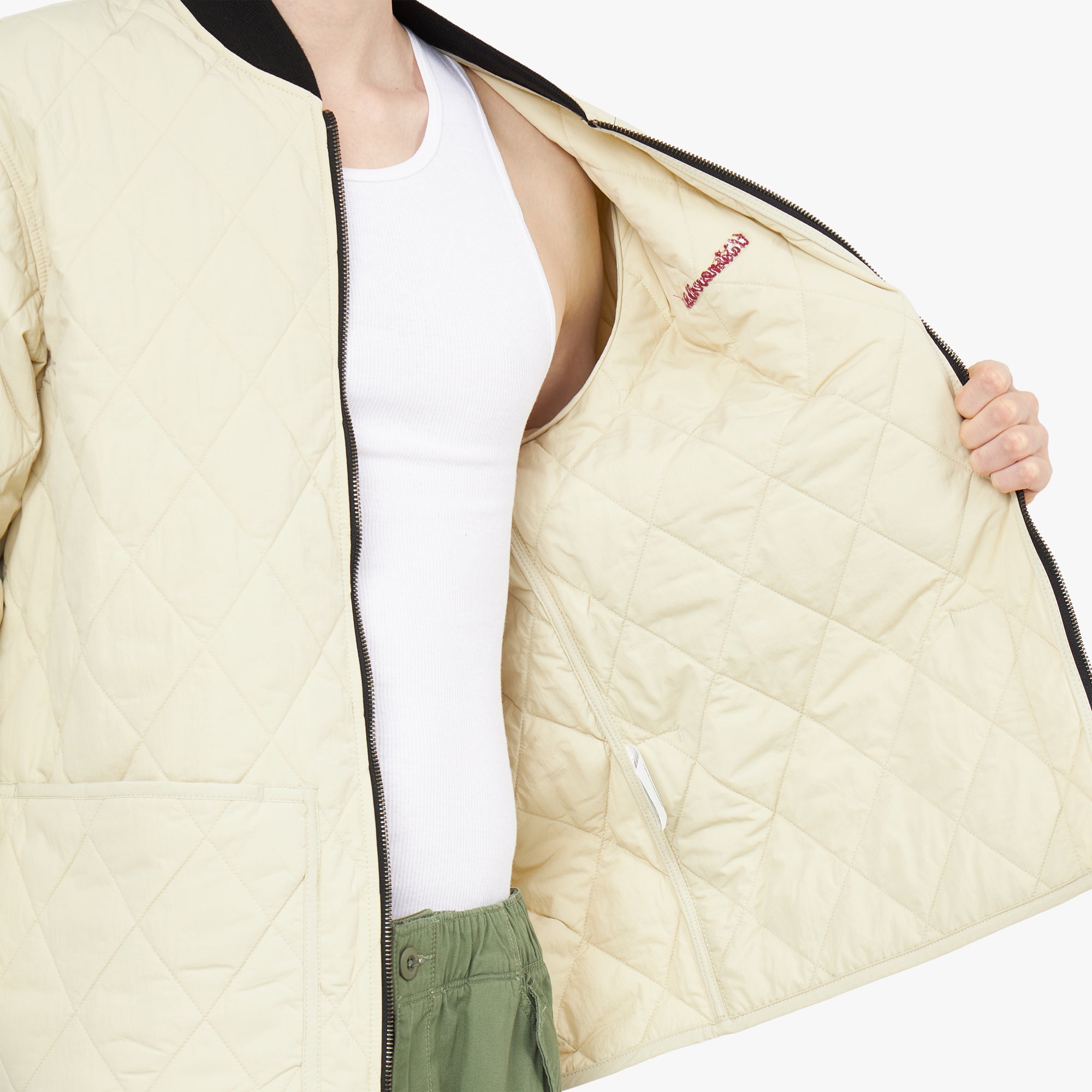  thisisneverthat Edelweiss Quilted Jacket / Stone、mySite、merchandisen