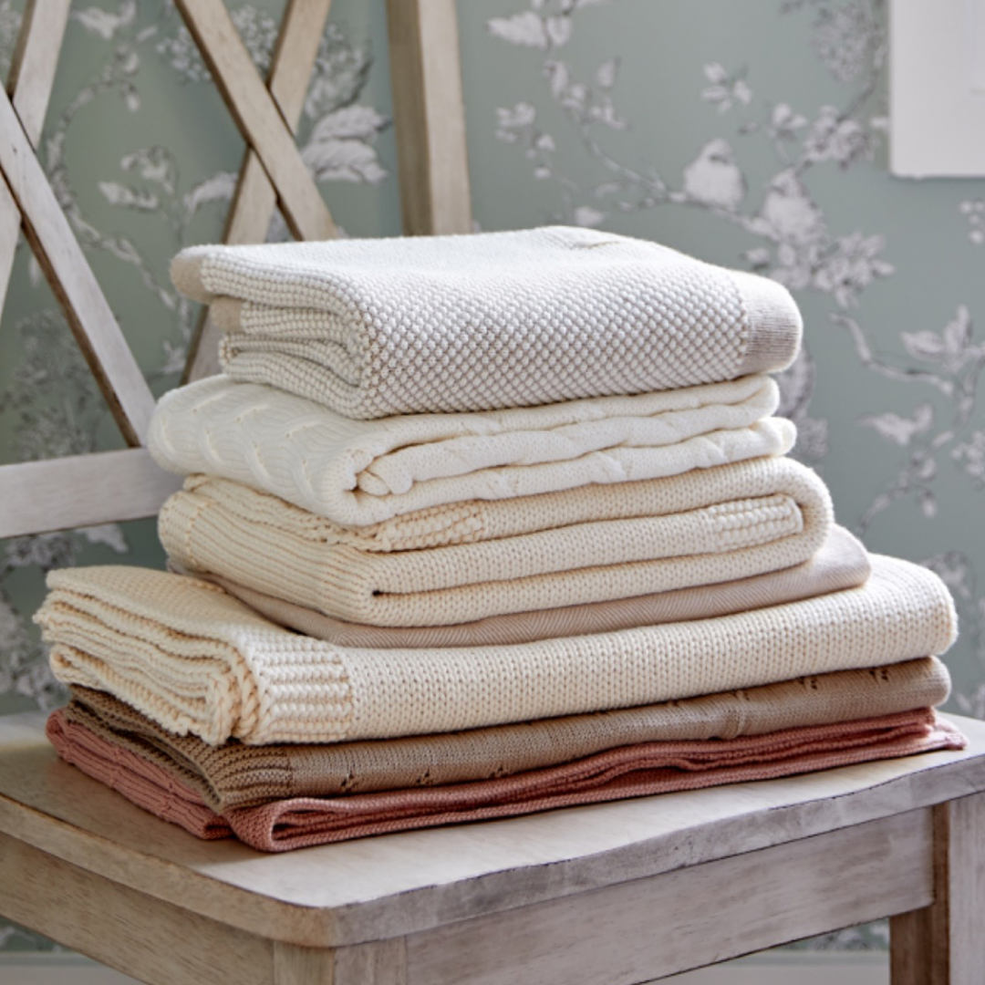  DH Waves Cream Baby Blanket、mySite、elrpsem3k