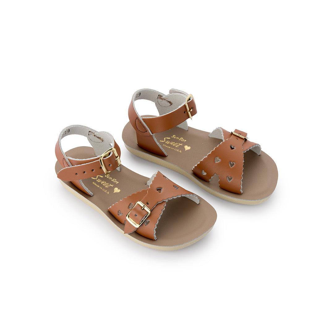  Salt-Water Sun-San Kids Sandals - Sweetheart - Tan、mySite、merchandisen