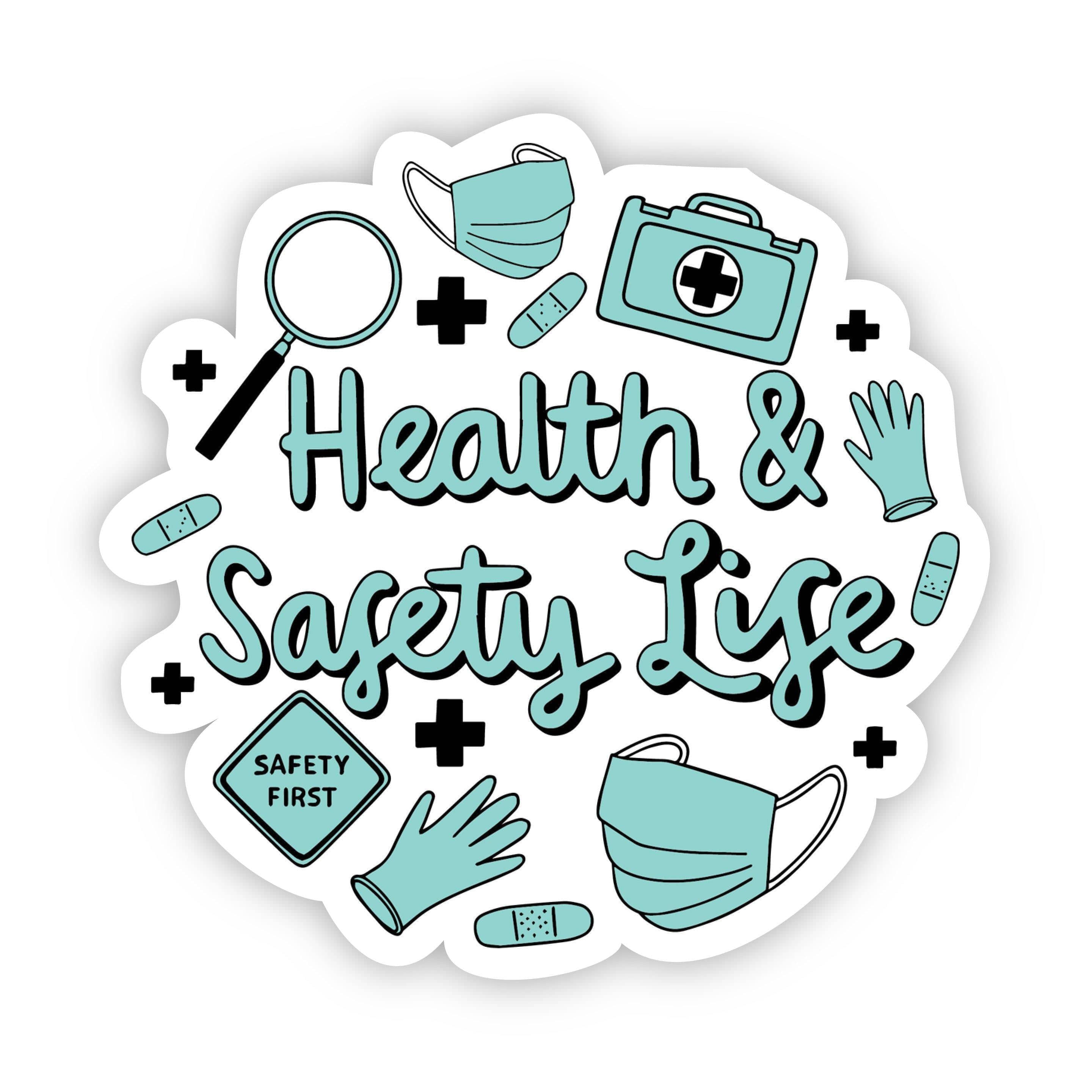  Health & Safety Life Sticker、mySite、elrpsem3k