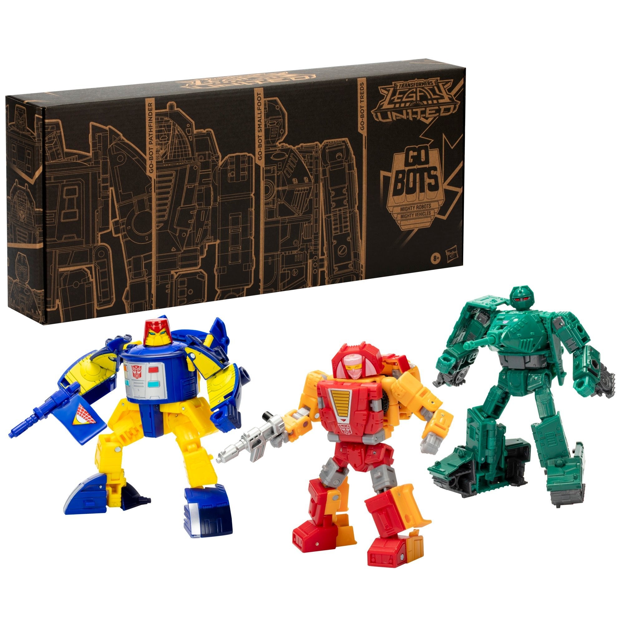 Transformers Generations Selects Legacy United Deluxe Class Go-Bot Guardians 3-Pack、mySite、hgirdovlk