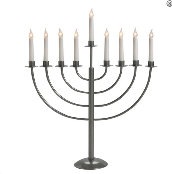  Large Electric Menorah Pewter Tone 23、mySite、elrpsem3k