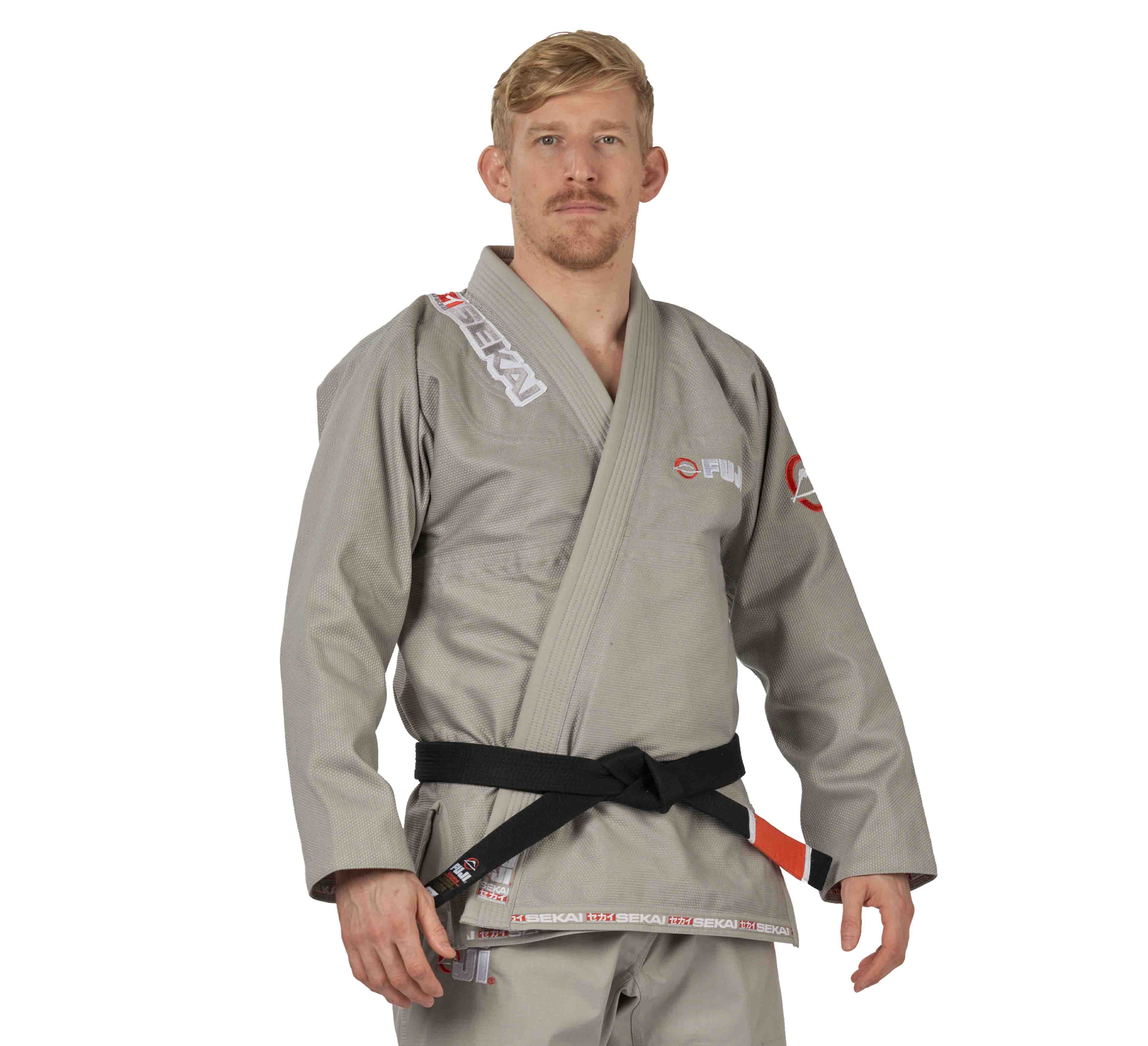 Sekai 2.0 BJJ Gi Grey/Red、mySite、gigharbornorthrealestate