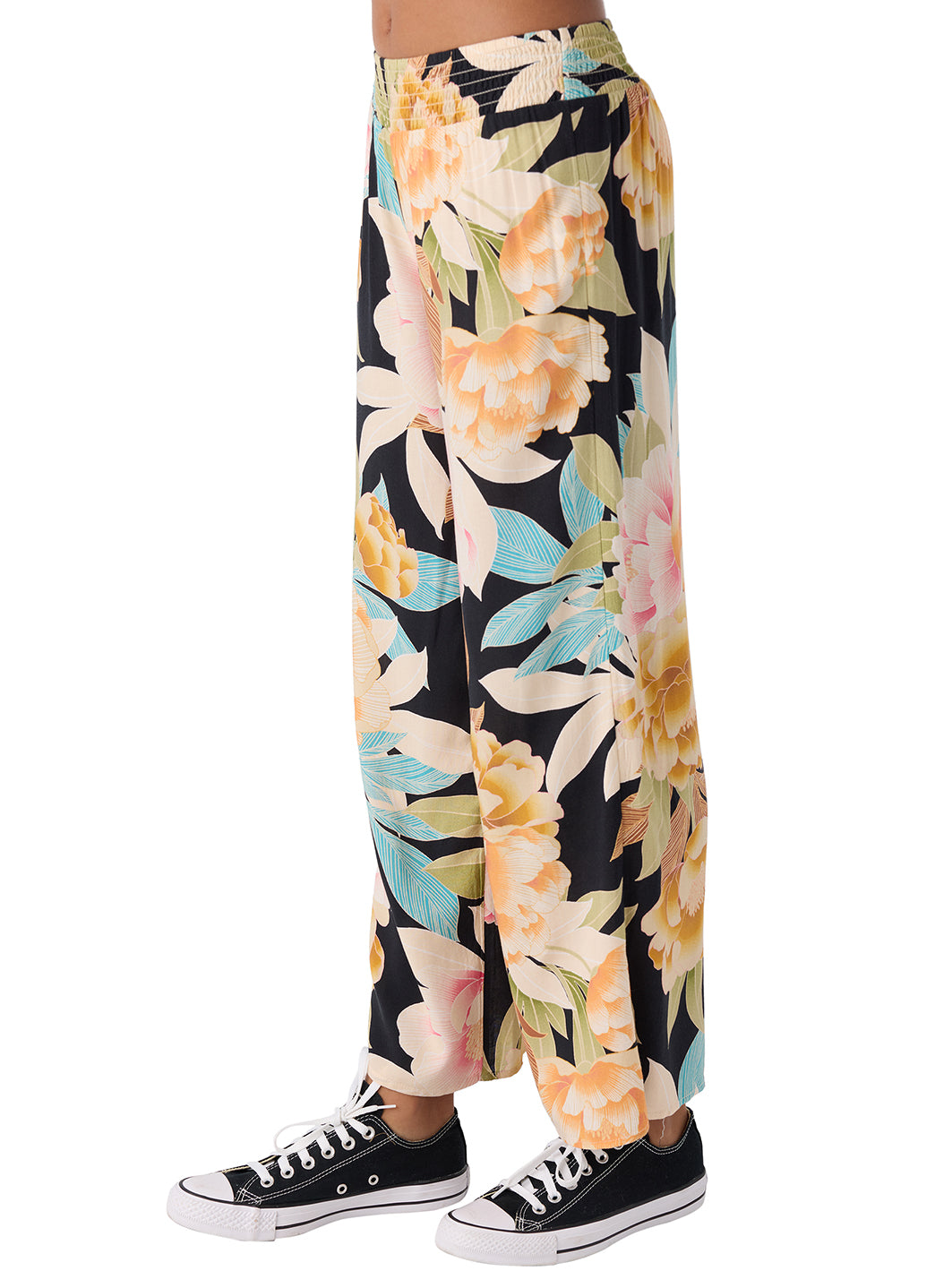 O'Neill Girls' Torrie Mikah Floral Pant (Big Kid)、mySite、noshort