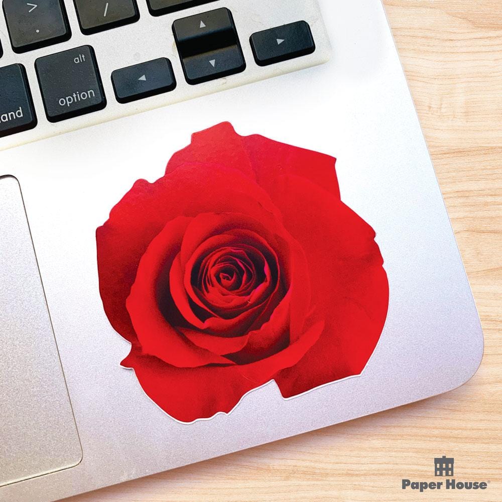  Vinyl Sticker - Red Rose、mySite、ghnorth