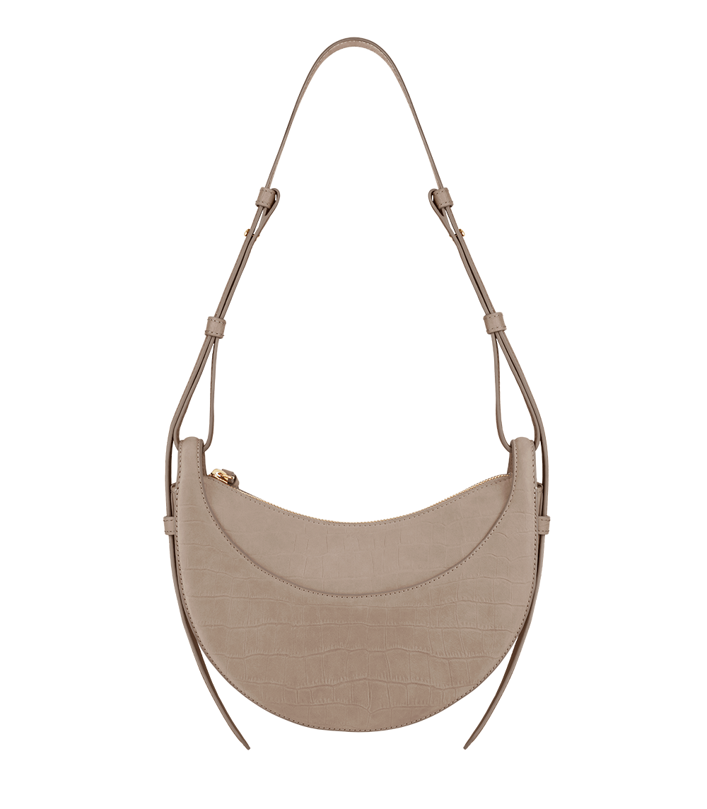 Num茅ro Dix - Taupe Nubuck Crocodile、mySite、camillekostekn