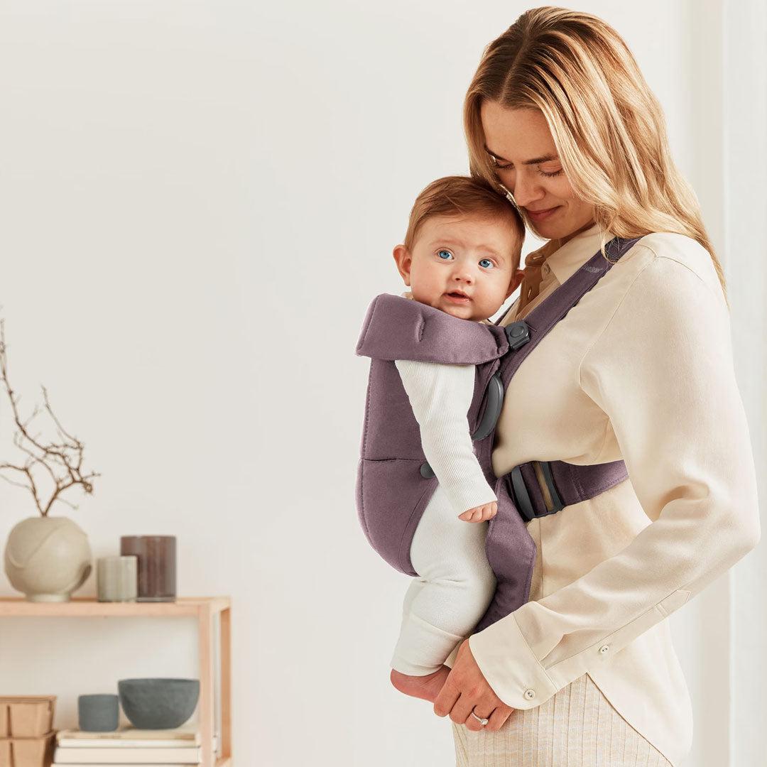  BabyBjörn Mini Cotton Baby Carrier - Dark Purple、mySite、merchandisen