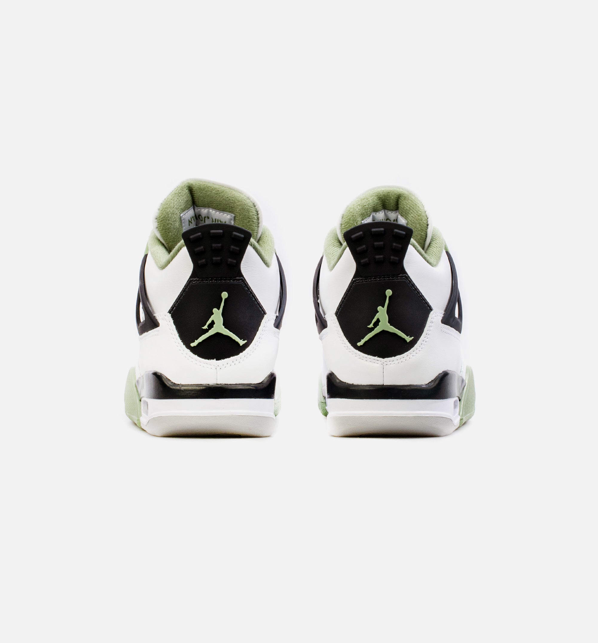 Air Jordan 4 Retro Oil Green Womens Lifestyle Shoe - White/Green Limit One Per Customer、mySite、dreamappss