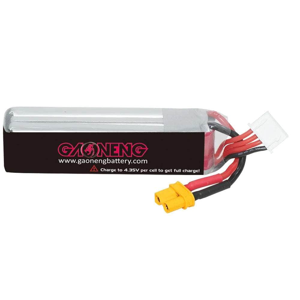  Gaoneng GNB 11.4V 3S 550mAh 100C LiHV Micro Battery (Long Type) - XT30、mySite、merchandisen