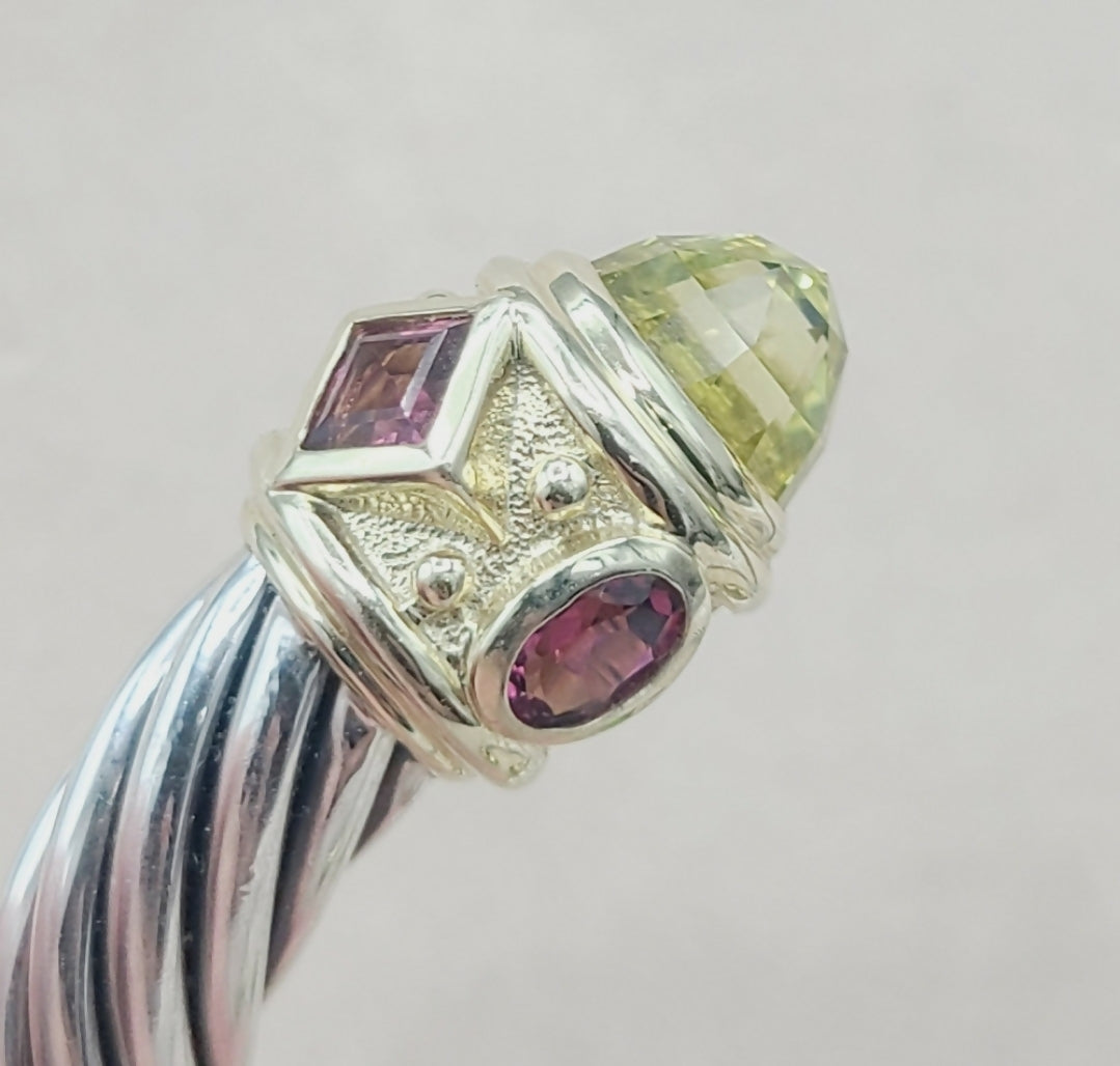 David Yurman Renaissance Bracelet: Citrine Garnet Tourmaline、mySite、hinf8tx79