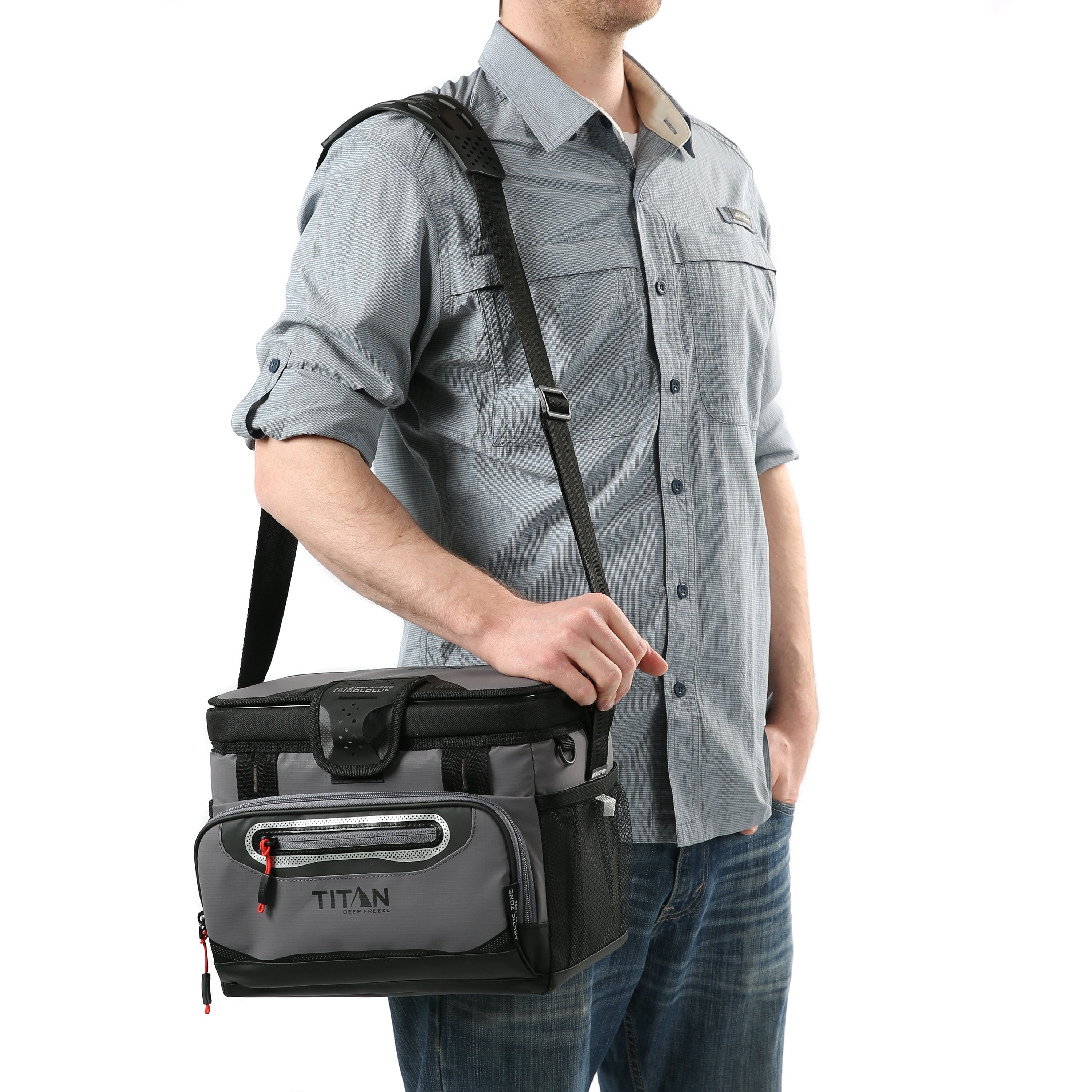 12 Can Zipperless HardBody® Cooler、mySite、noshort