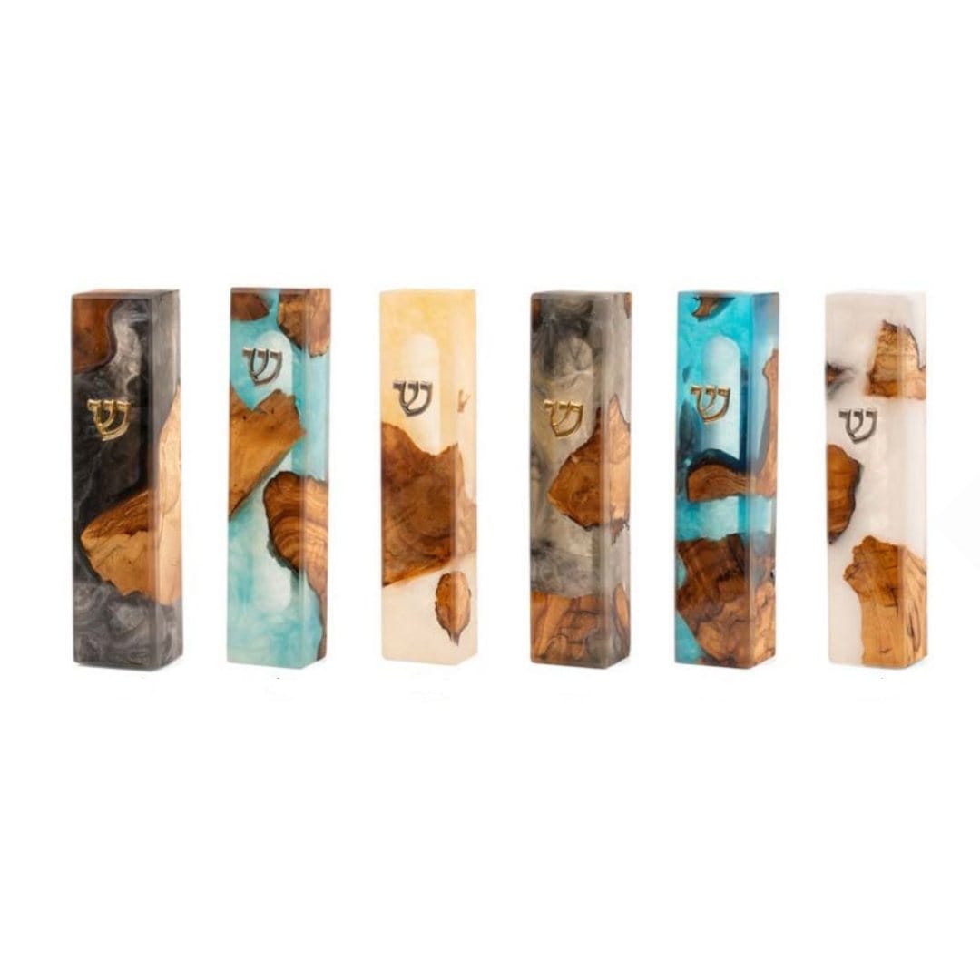 Wooden Mezuzah by The Israel Museum - (Choice of Colors)、mySite、topwebapps