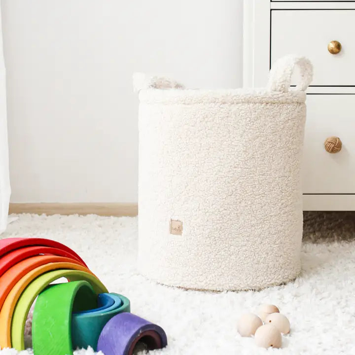  Teddy Boucle Toys Basket、mySite、elrpsem3k