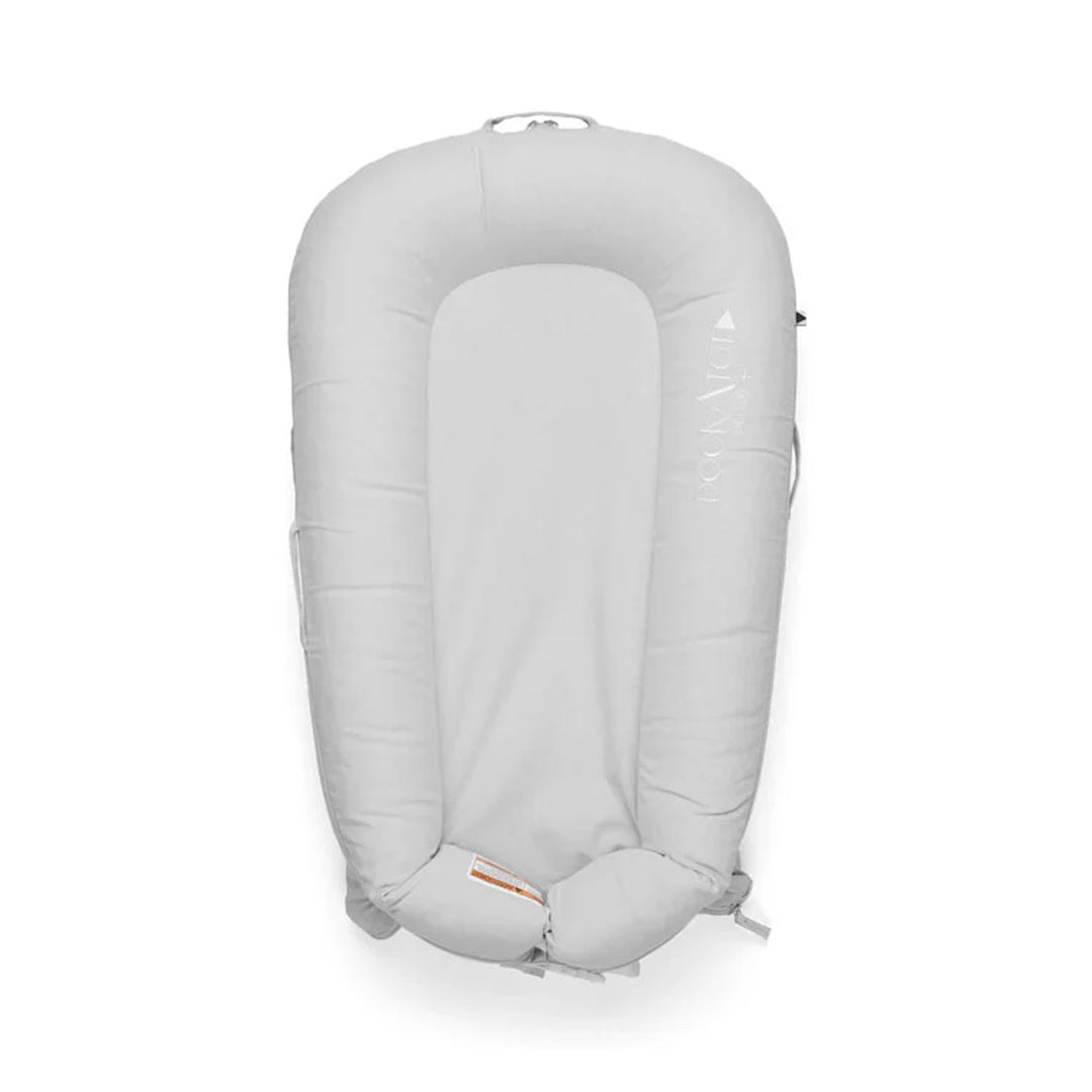  DockATot Deluxe+ Dock - Fog Grey Chambray、mySite、merchandisen