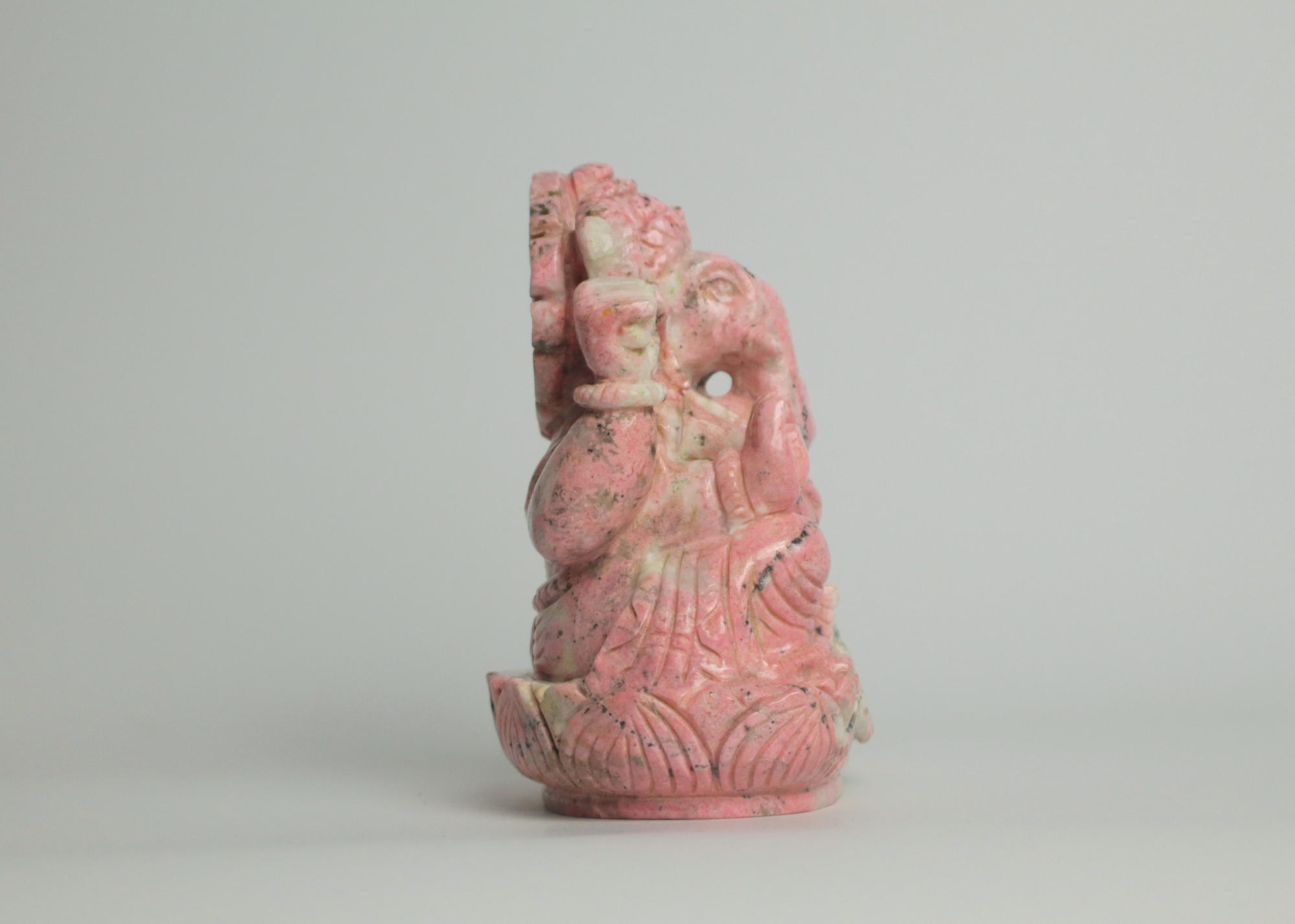 Ganesha Statue - Rhodonite (12cm)、mySite、topwebapps
