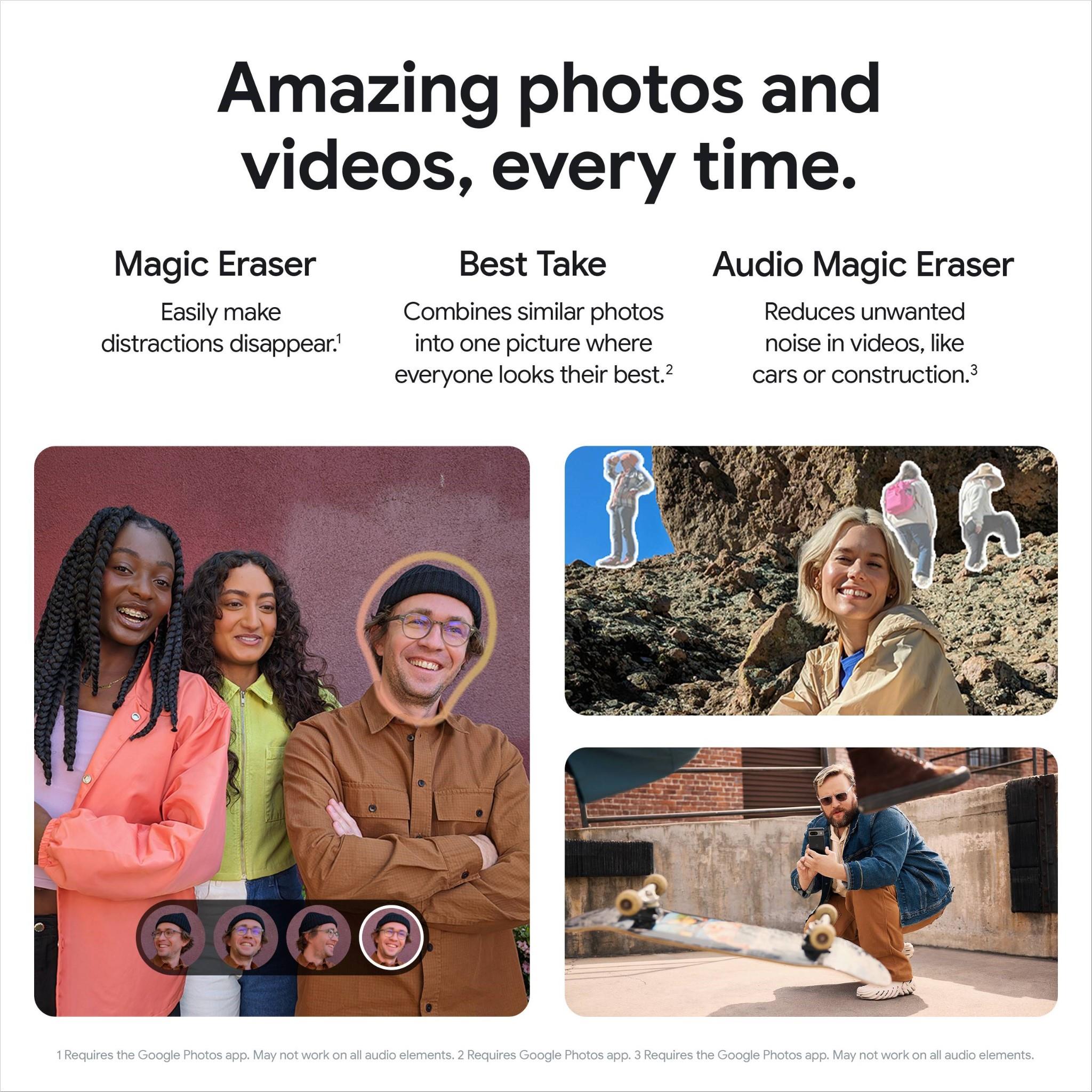 Google Pixel 8 5G 128GB (Obsidian)、mySite、camillekostekn