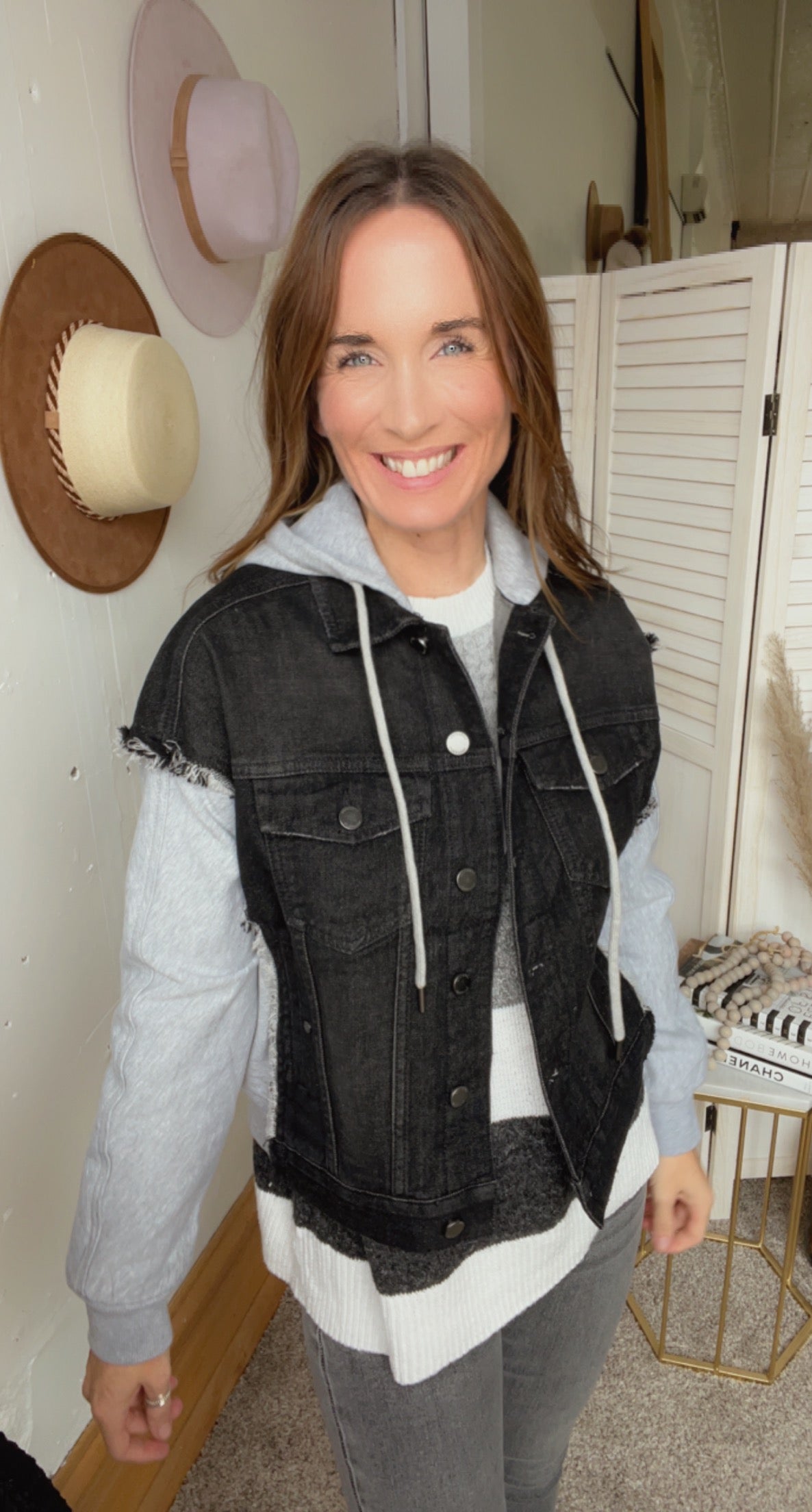 Liverpool French Terry Trucker Jacket、mySite、garagedoors4me